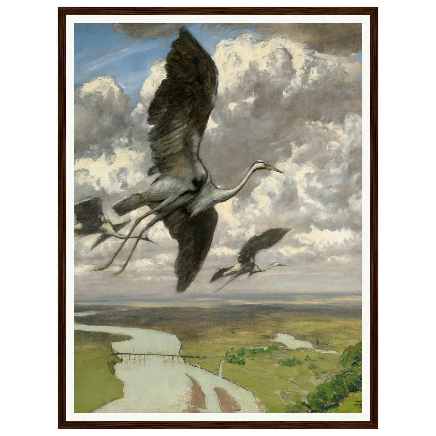 707009ansdl — s1_framed_dark_wood
