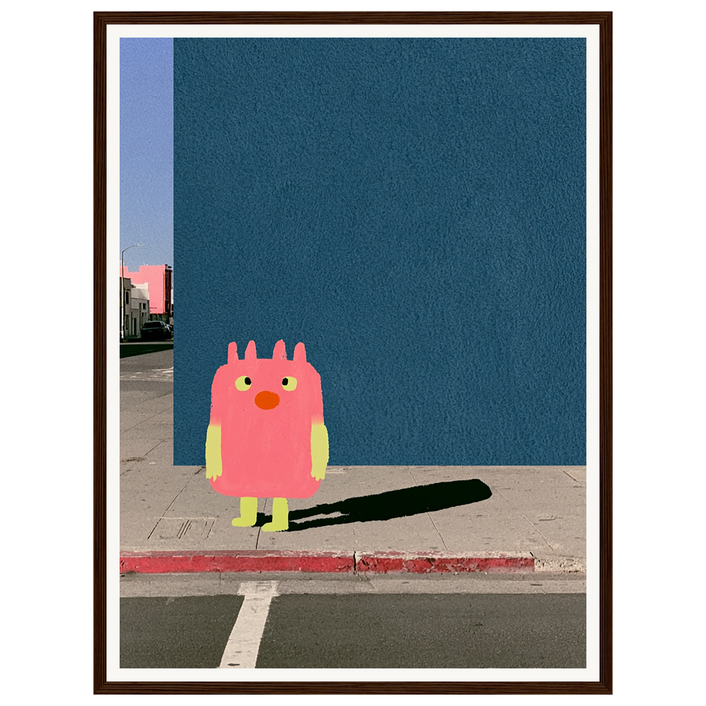 City Visitor — s1_framed_dark_wood