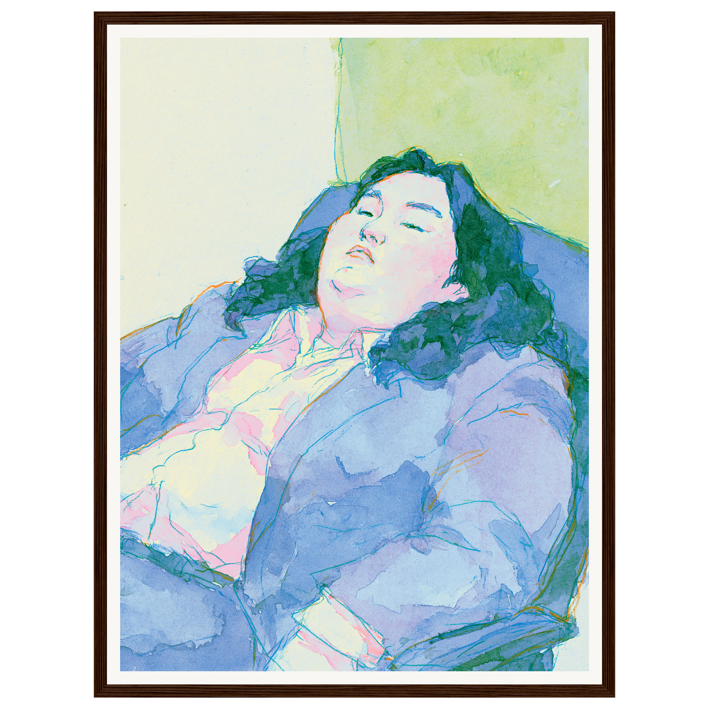 Soft Slumber — s1_framed_dark_wood