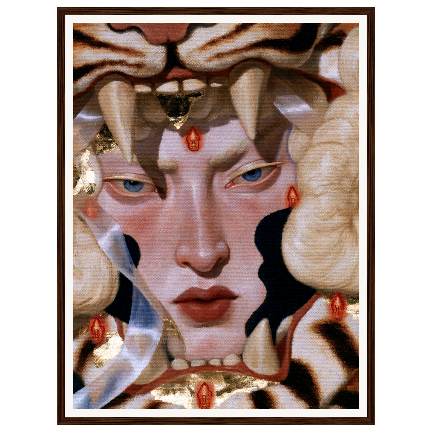 Fierce Queen — s1_framed_dark_wood