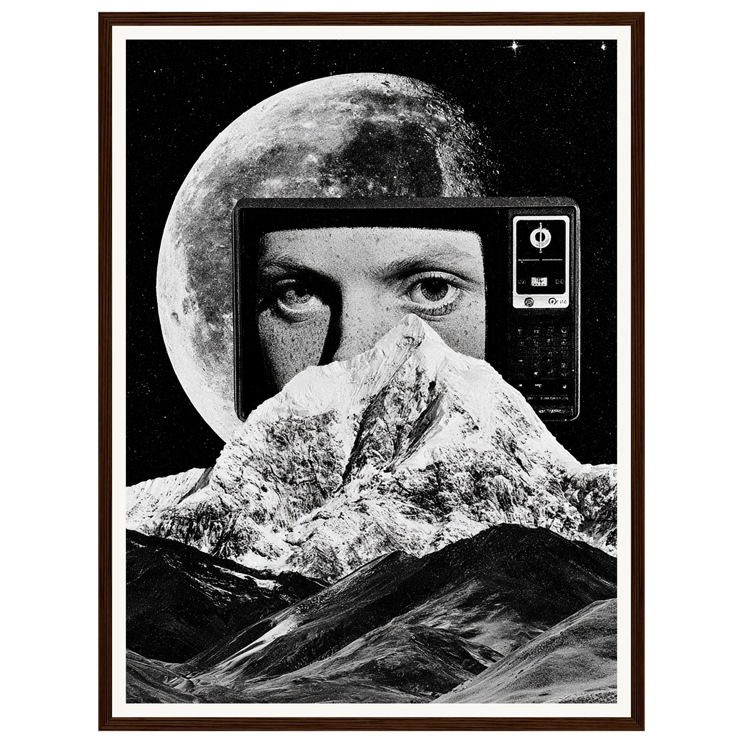 Distant Signal — s1_framed_dark_wood