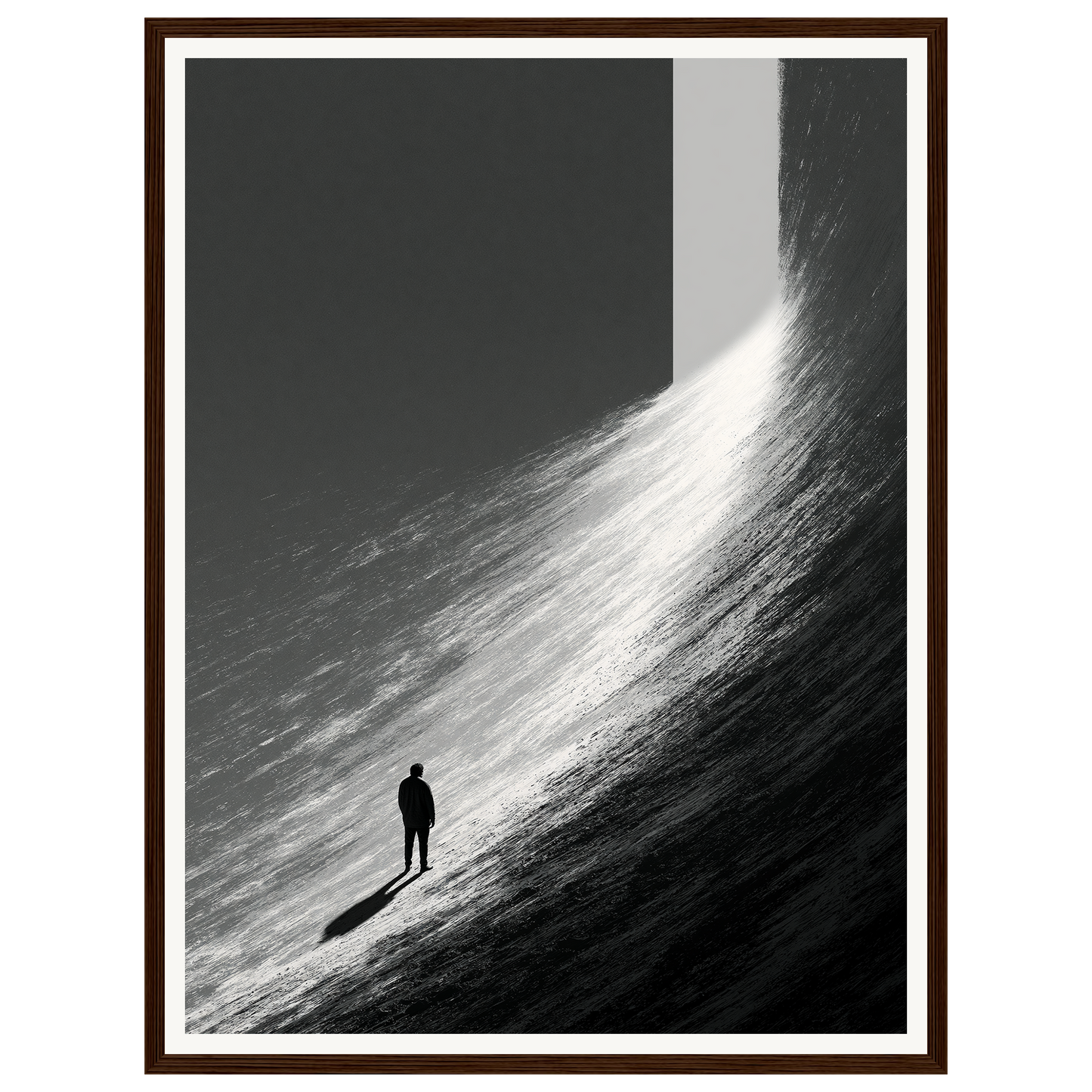 Silent Journey — s1_framed_dark_wood