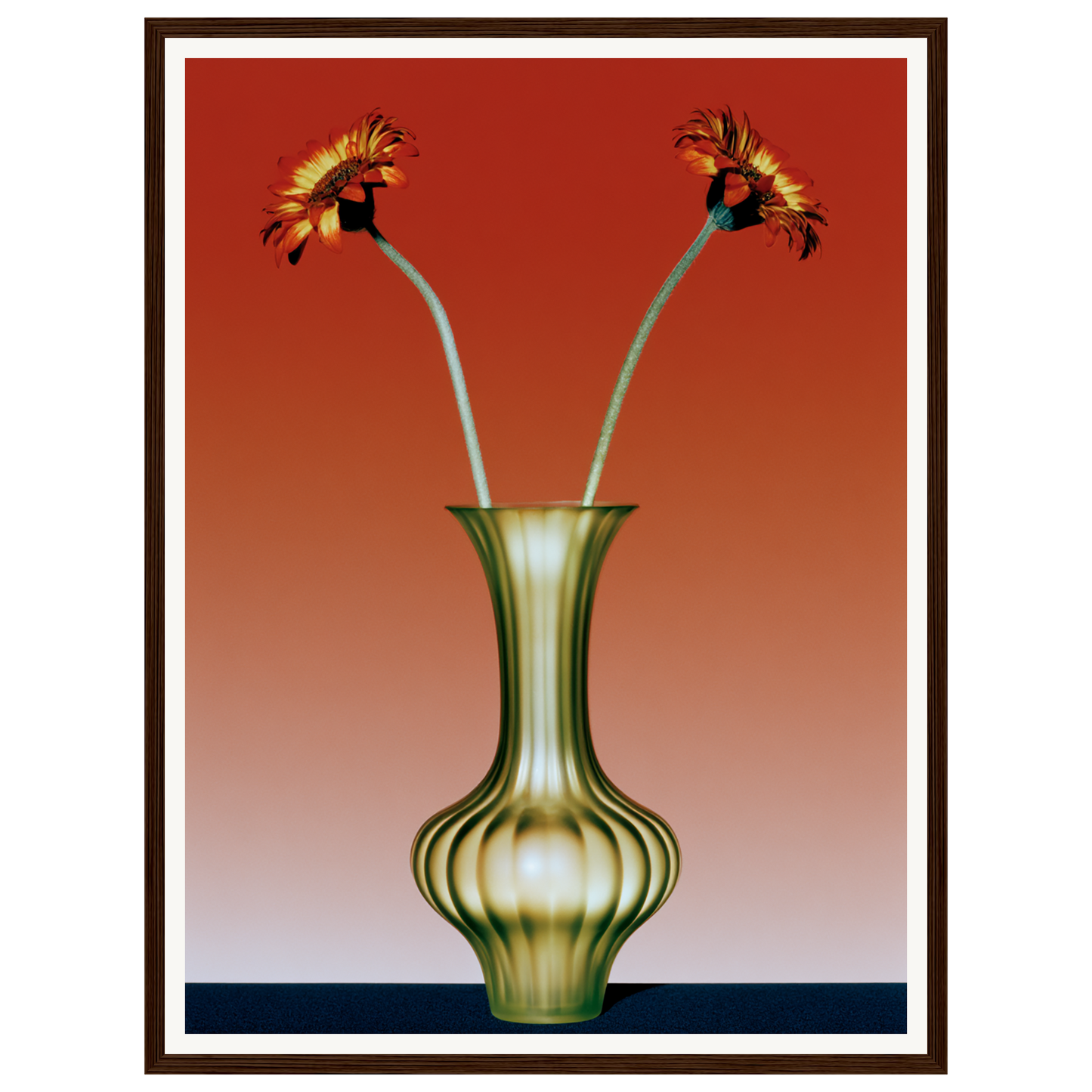 Fading Bouquet — s1_framed_dark_wood