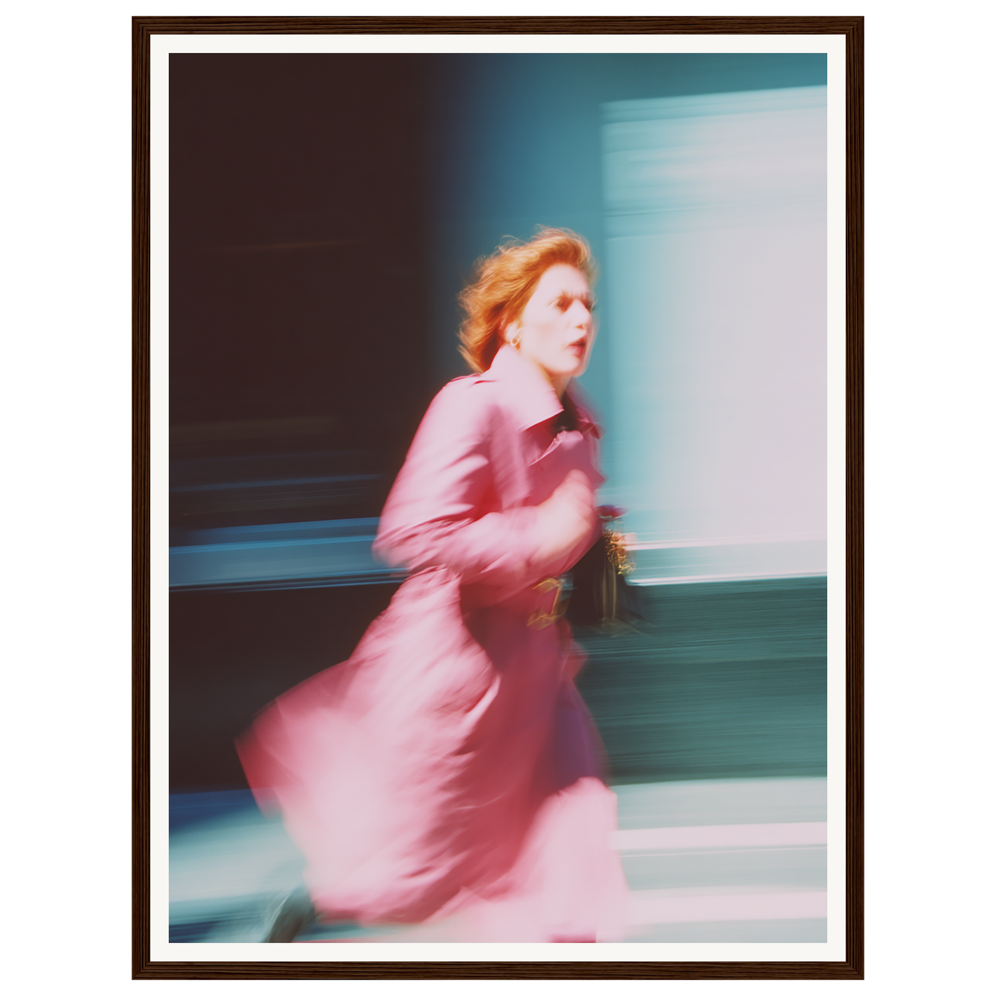 Running Late — s1_framed_dark_wood