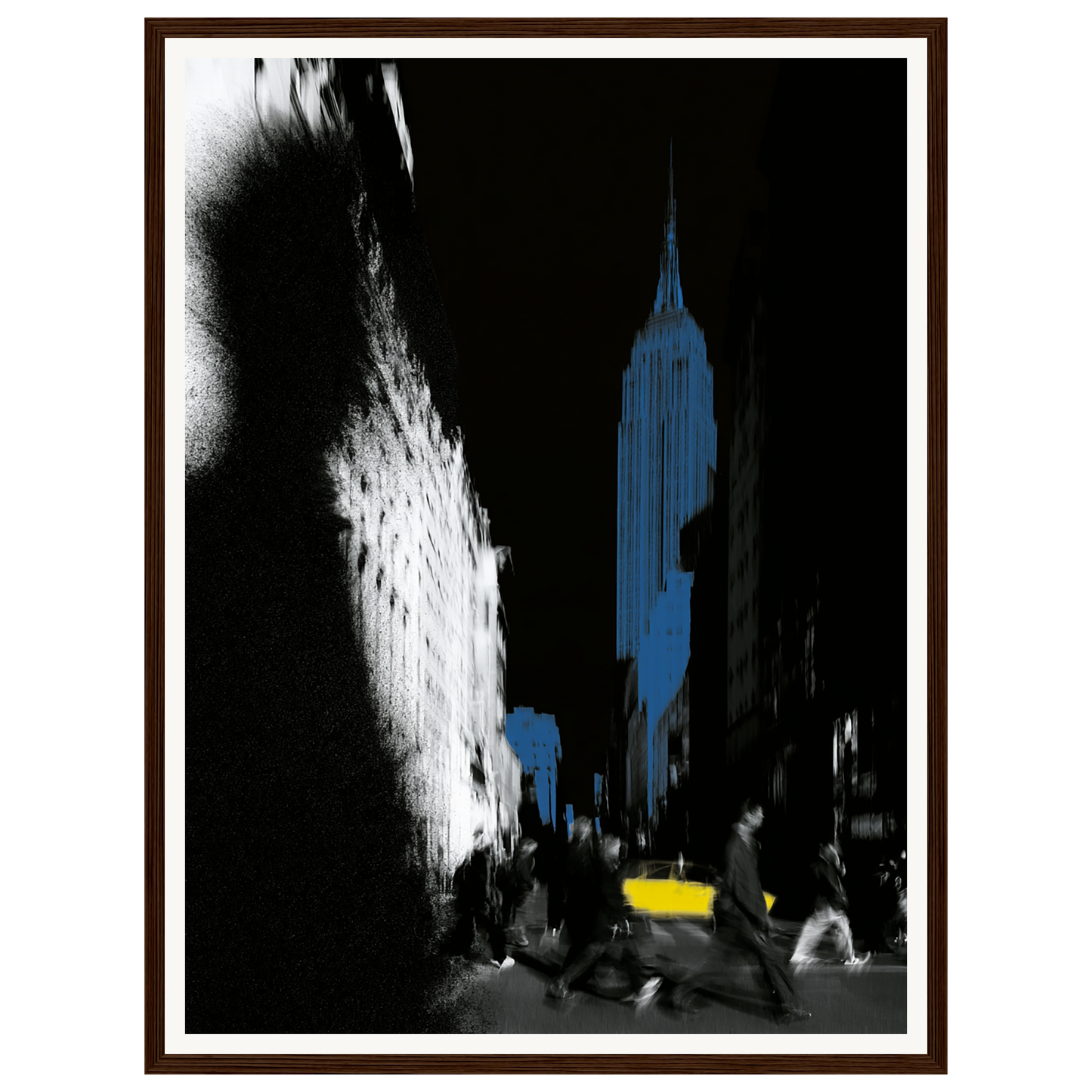 City Lights — s1_framed_dark_wood