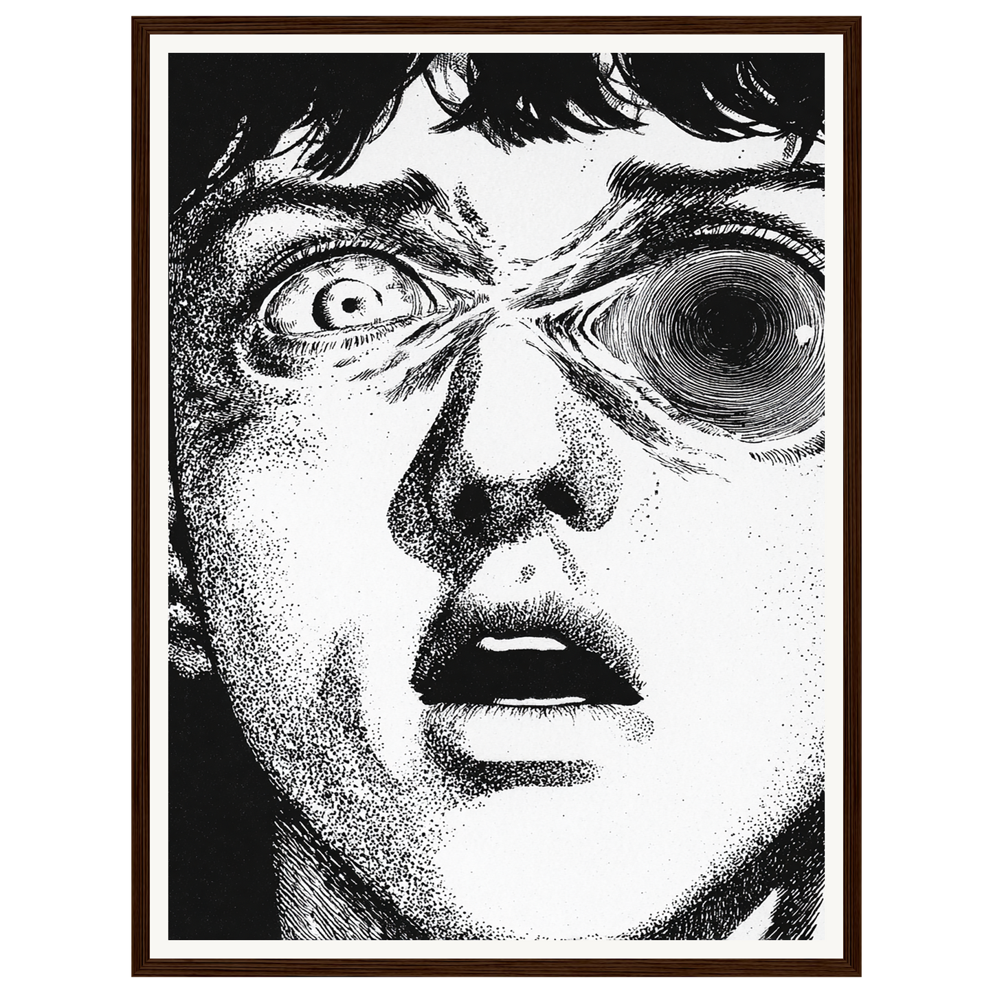Frozen Fear — s1_framed_dark_wood