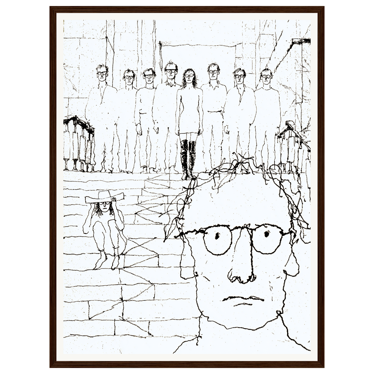 Familiar Faces — s1_framed_dark_wood