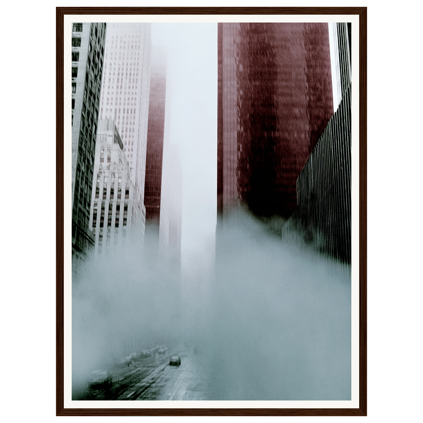 Steel Fog — s1_framed_dark_wood