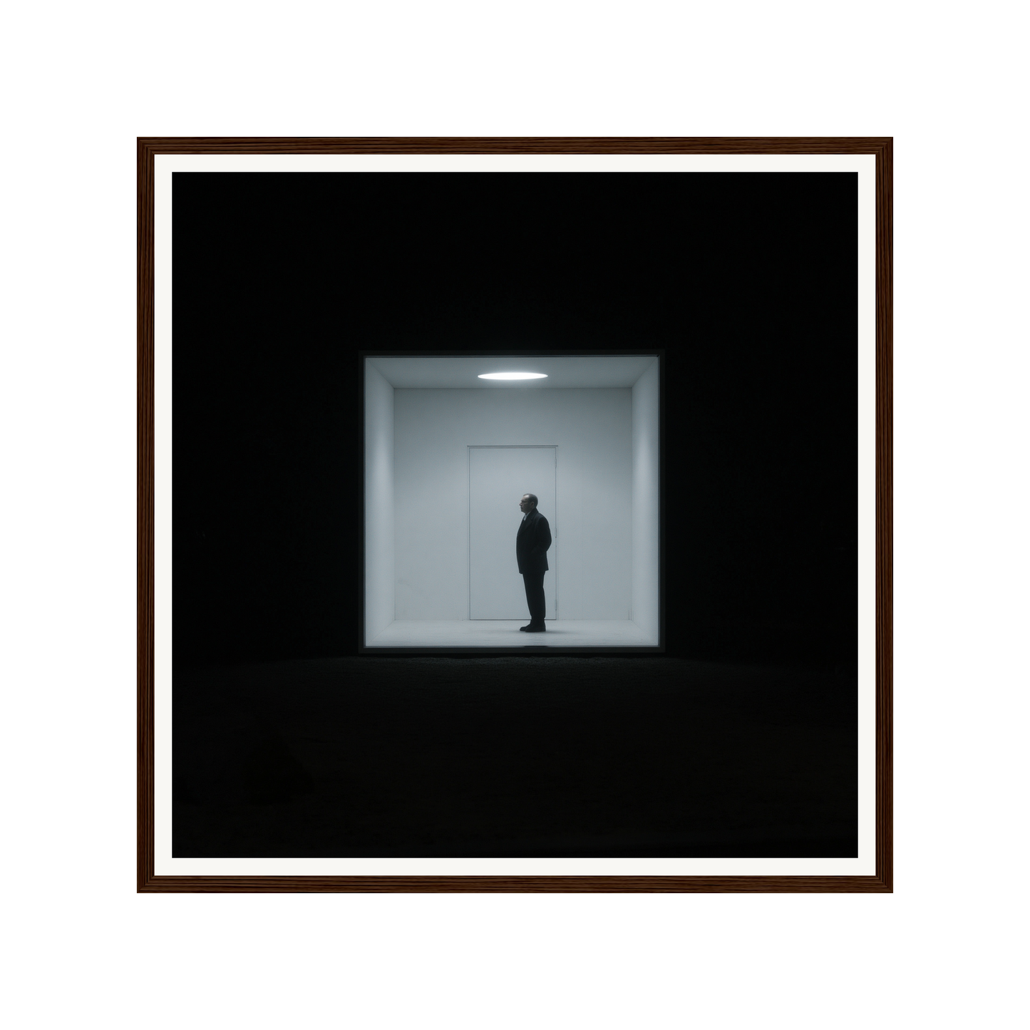 Open Mind — s1_framed_dark_wood