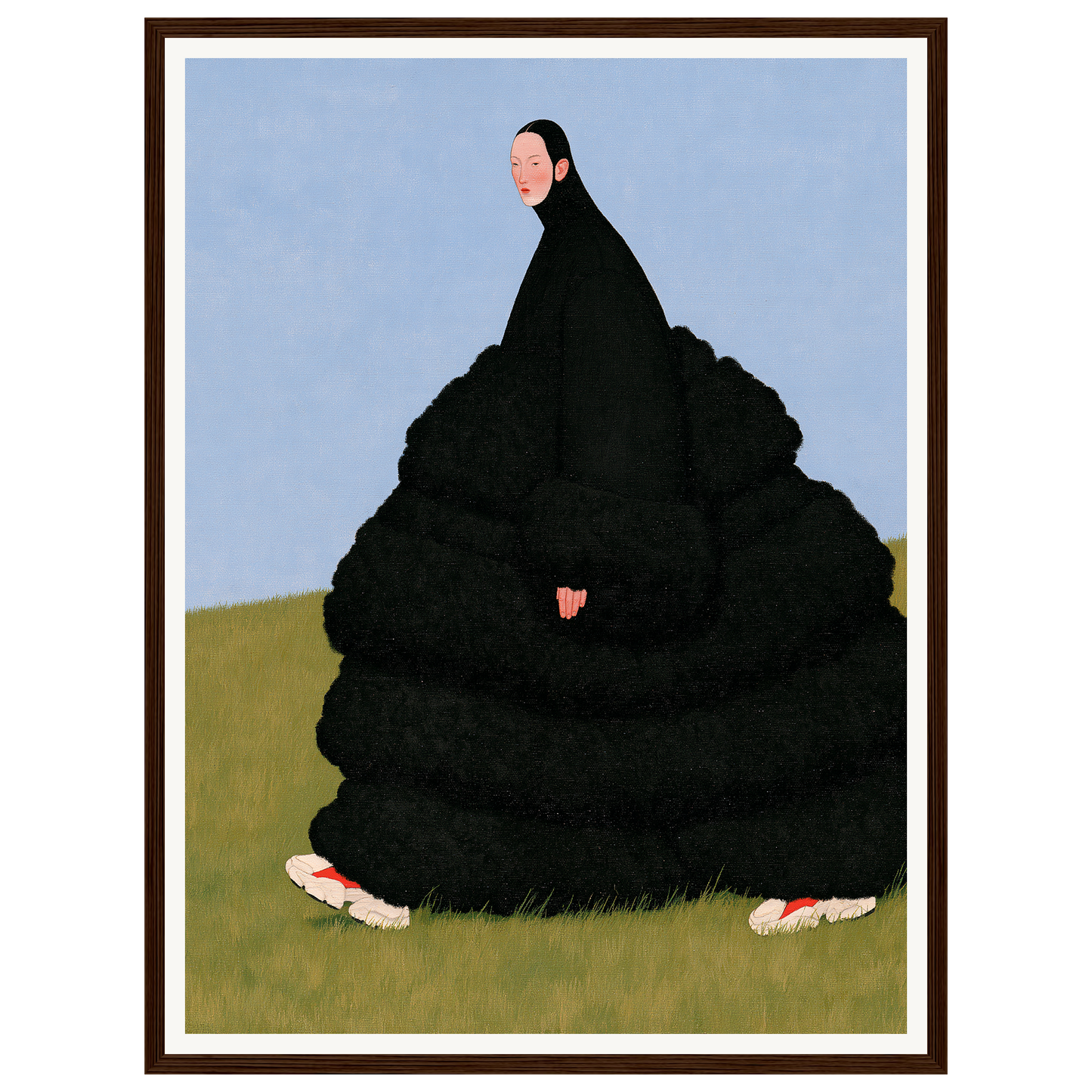 Quiet Giant — s1_framed_dark_wood