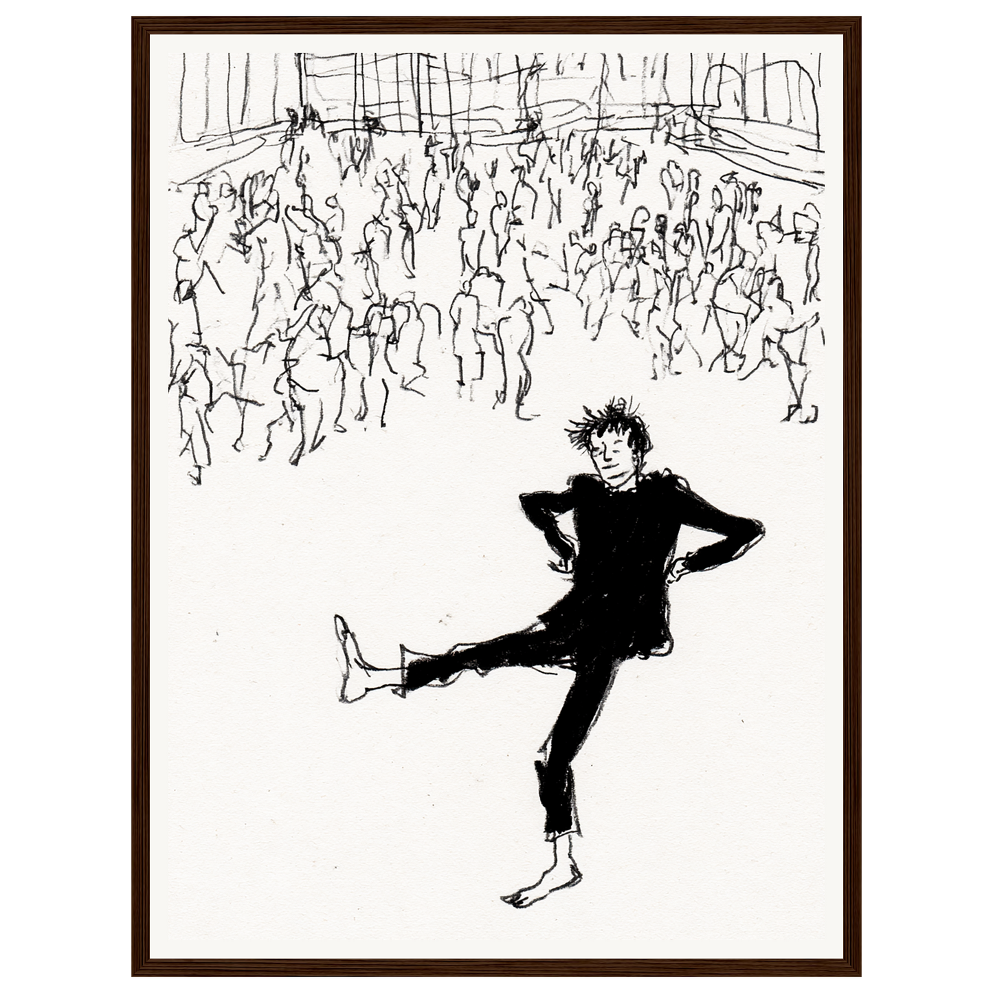 Free Spirit — s1_framed_dark_wood