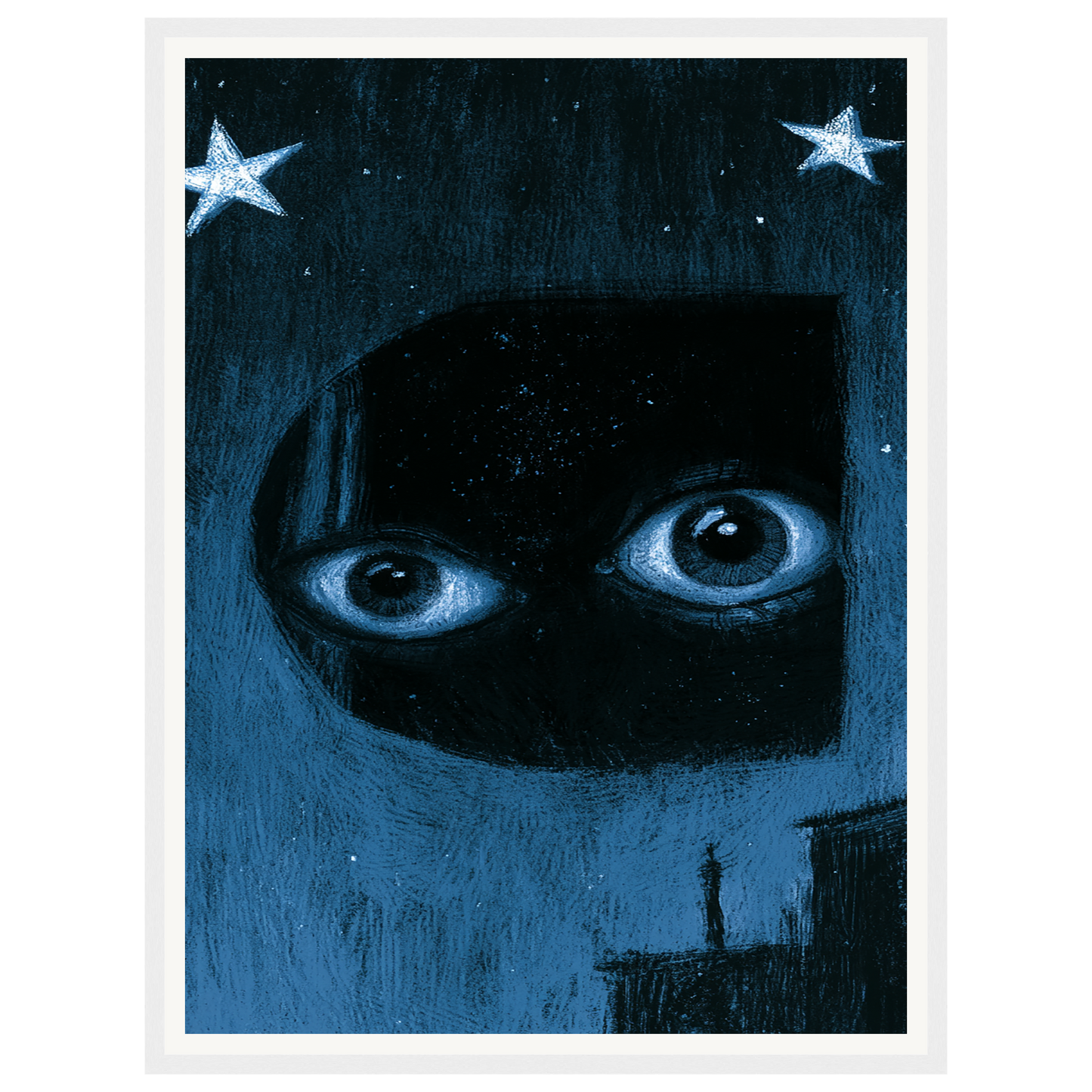 Quiet Watcher — s1_framed_white