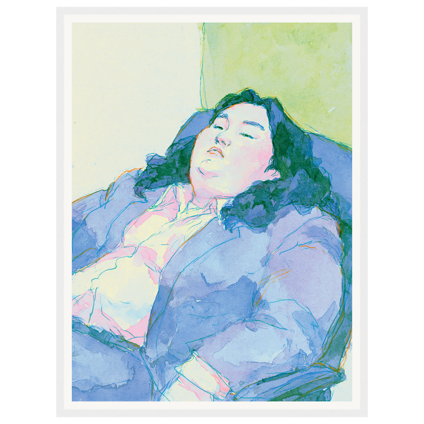 Soft Slumber — s1_framed_white