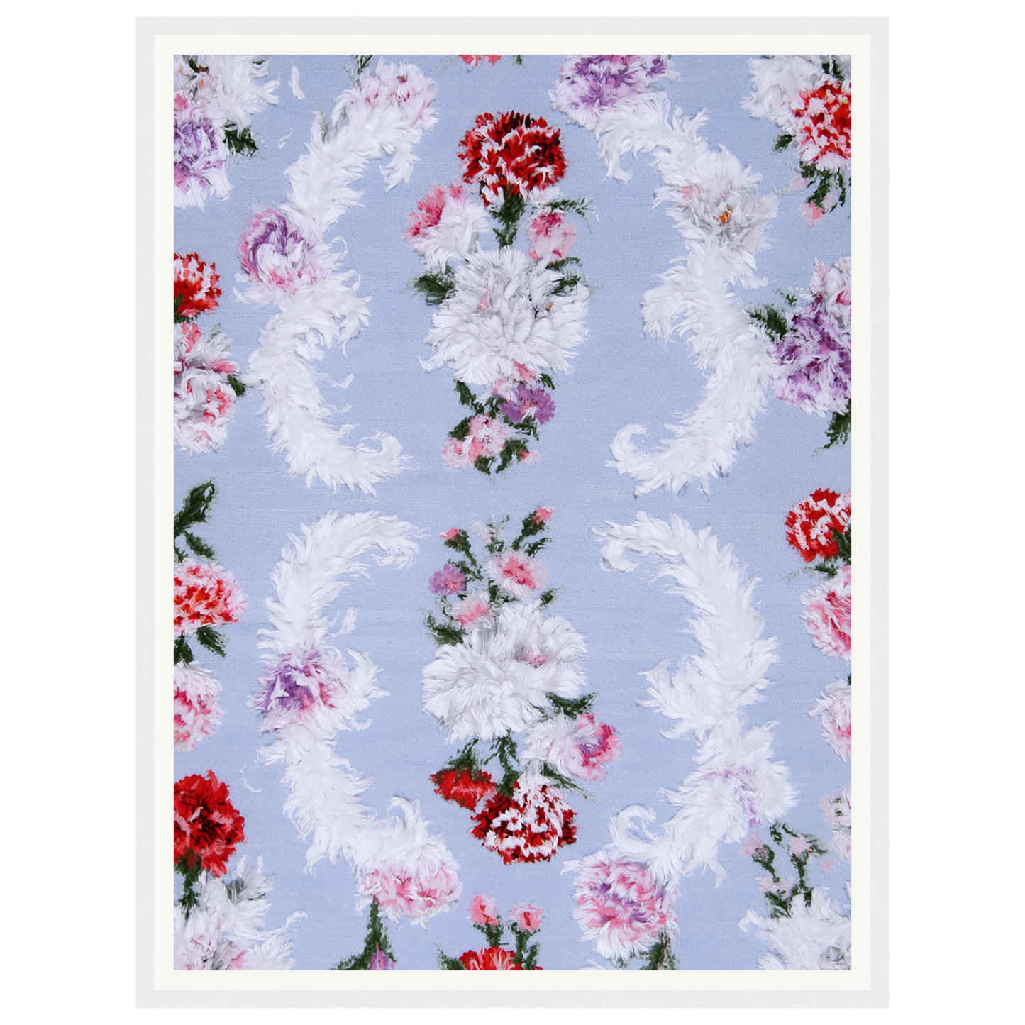 Vintage Wreath — s1_framed_white