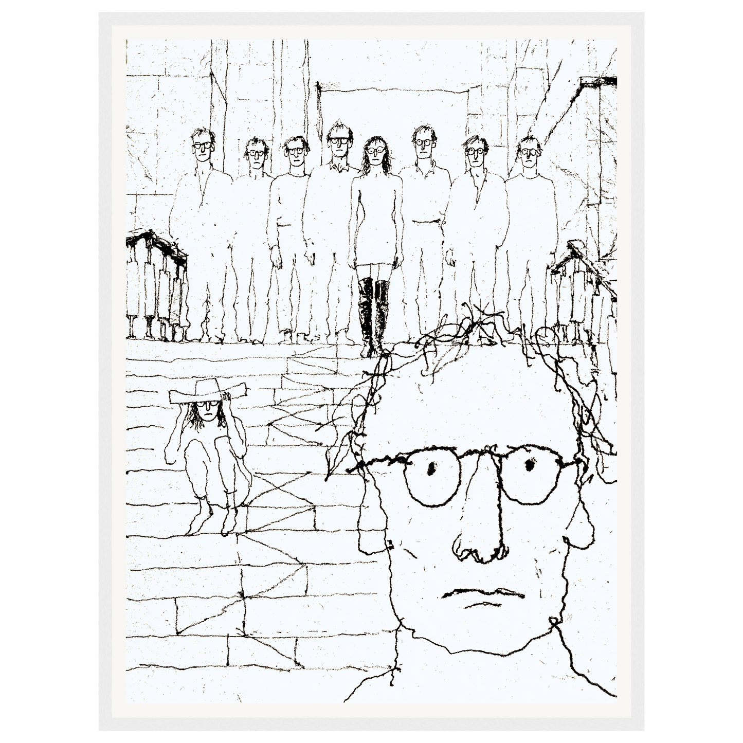 Familiar Faces — s1_framed_white