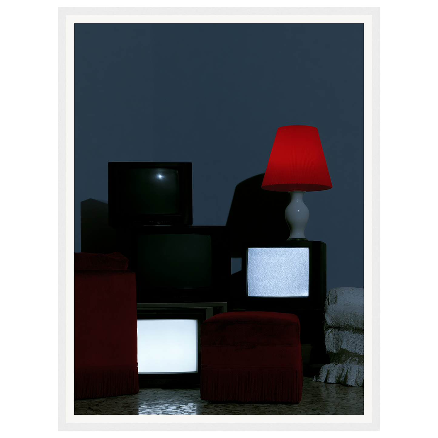 Late Night Static — s1_framed_white