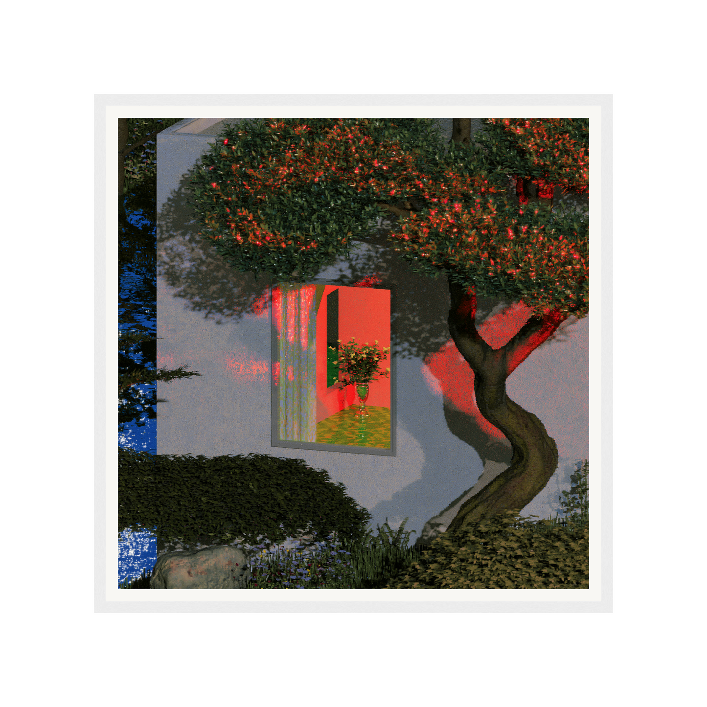Hidden Garden — s1_framed_white