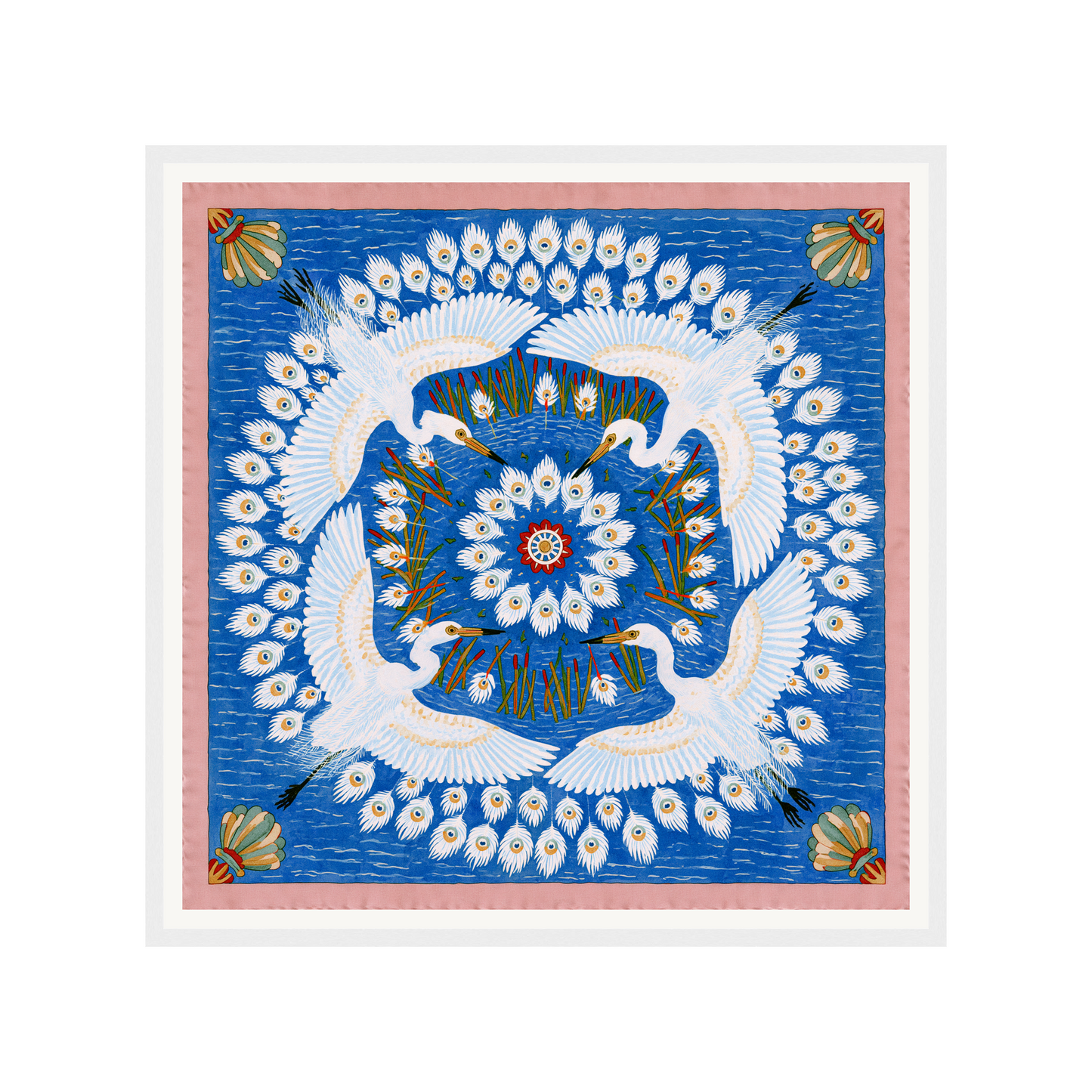 Royal Peacock — s1_framed_white