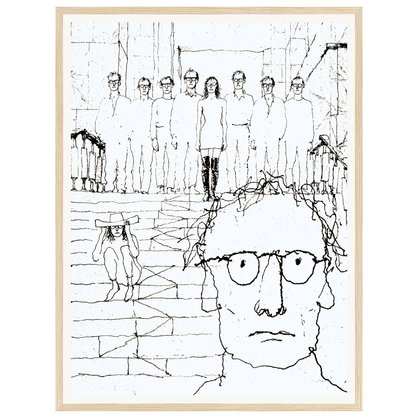 Familiar Faces — s1_framed_wood