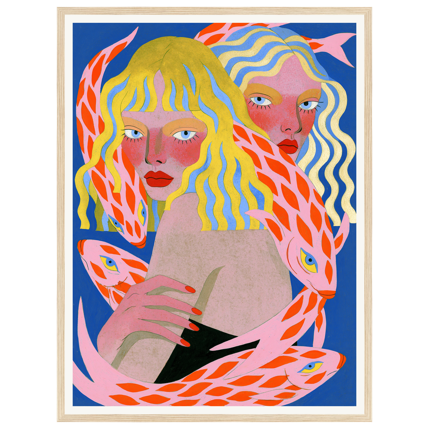 Sister Flame — s1_framed_wood