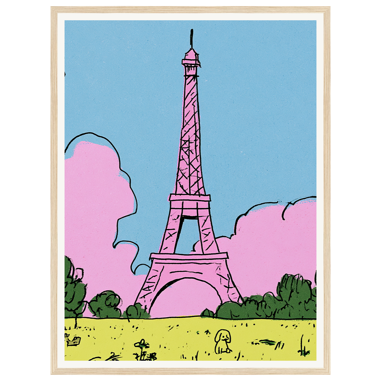 City Dream — s1_framed_wood