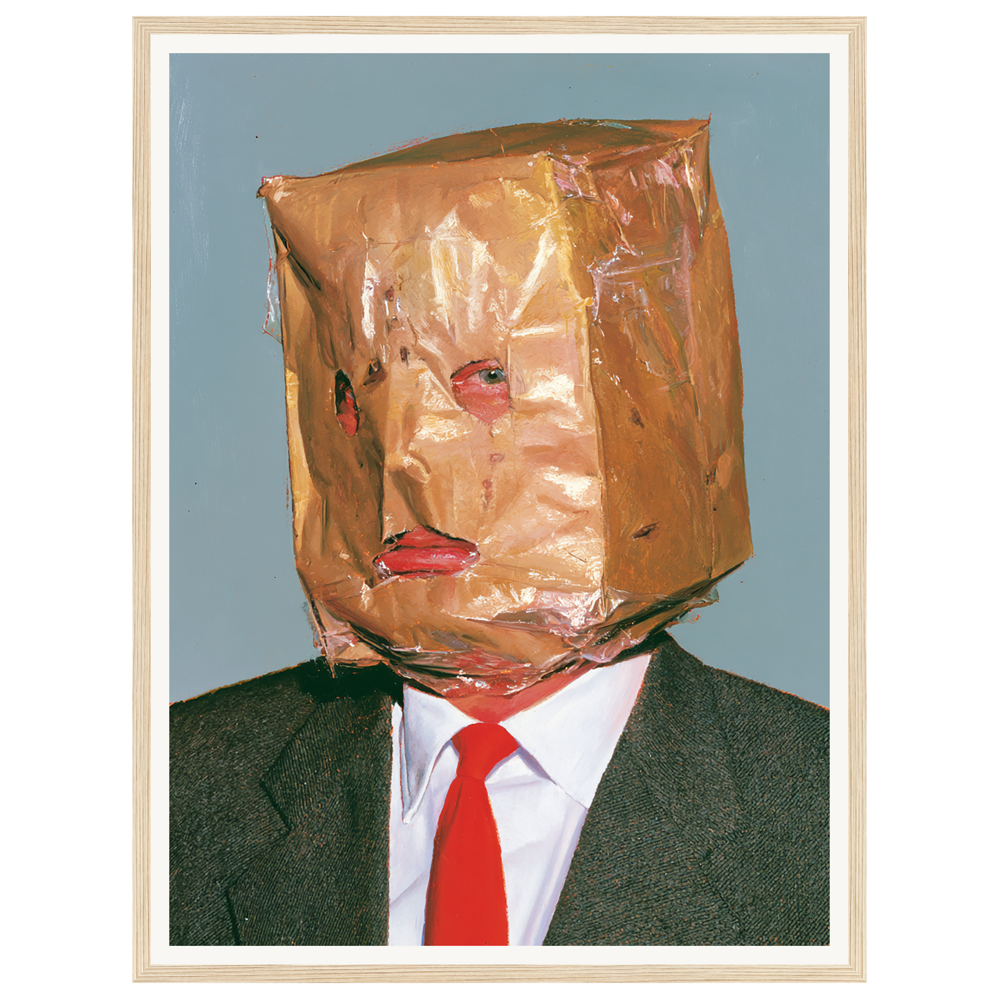 Faceless Man — s1_framed_wood