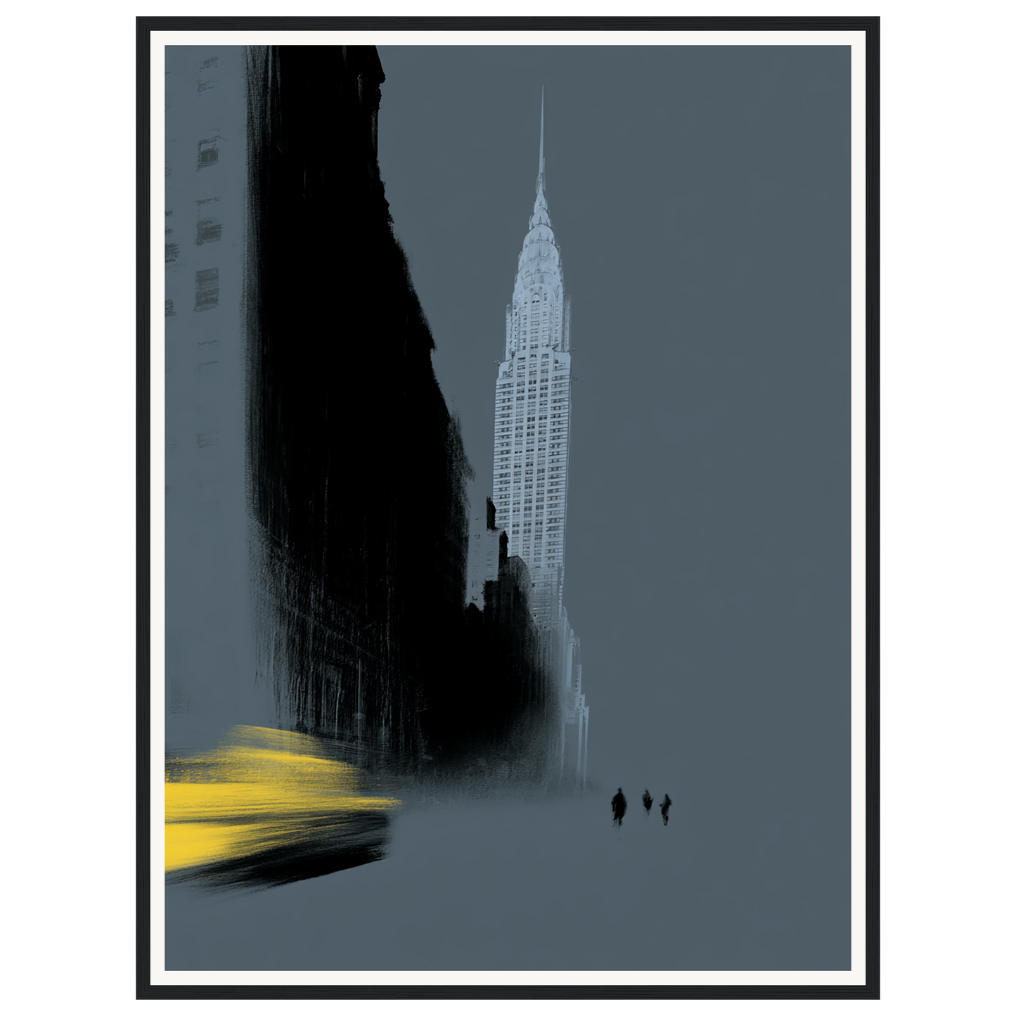 Yellow Cab — s2_framed_black