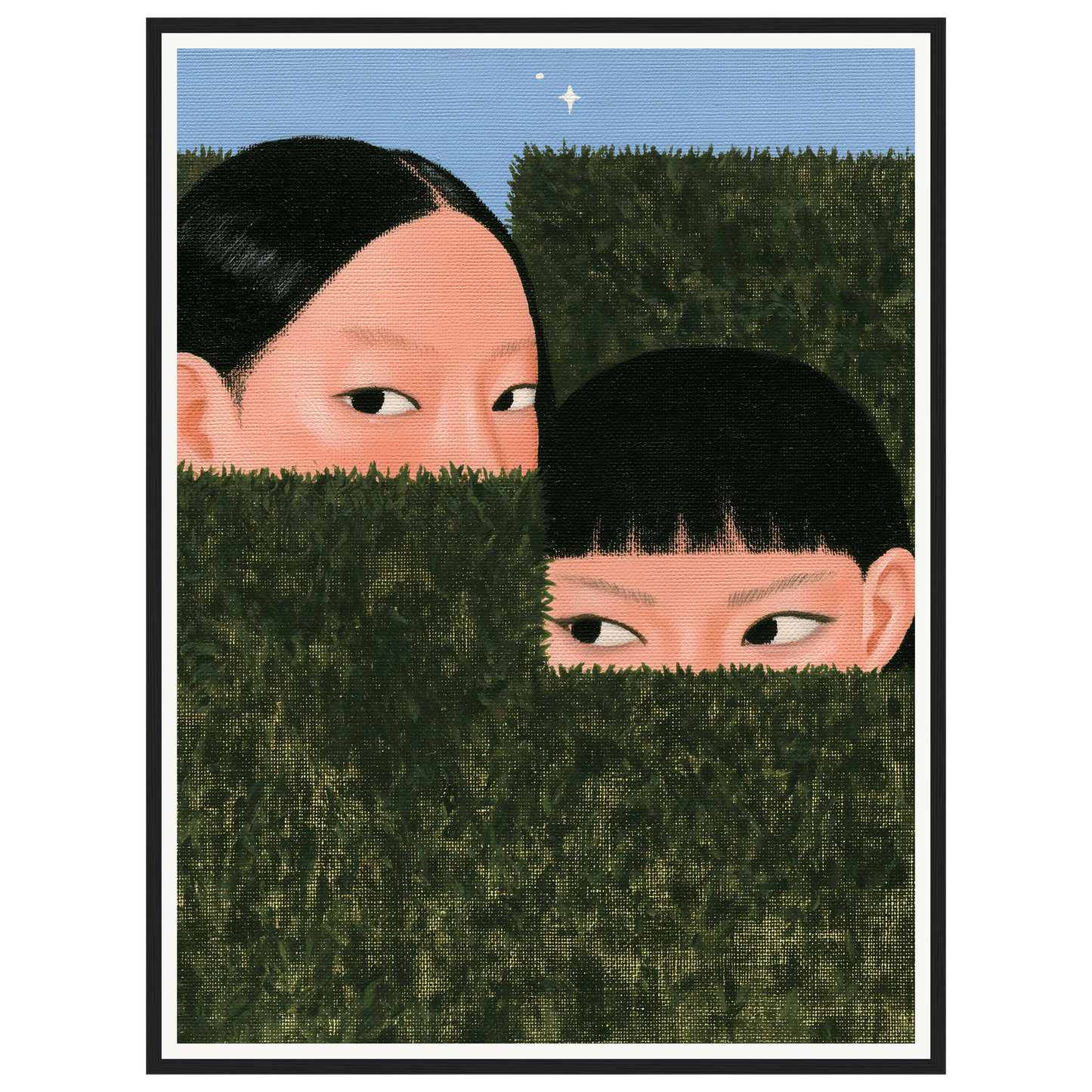 Curious Eyes — s2_framed_black