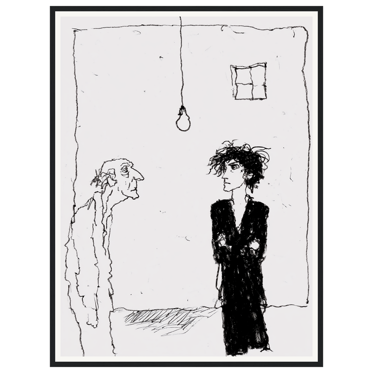 Quiet Thought — s2_framed_black