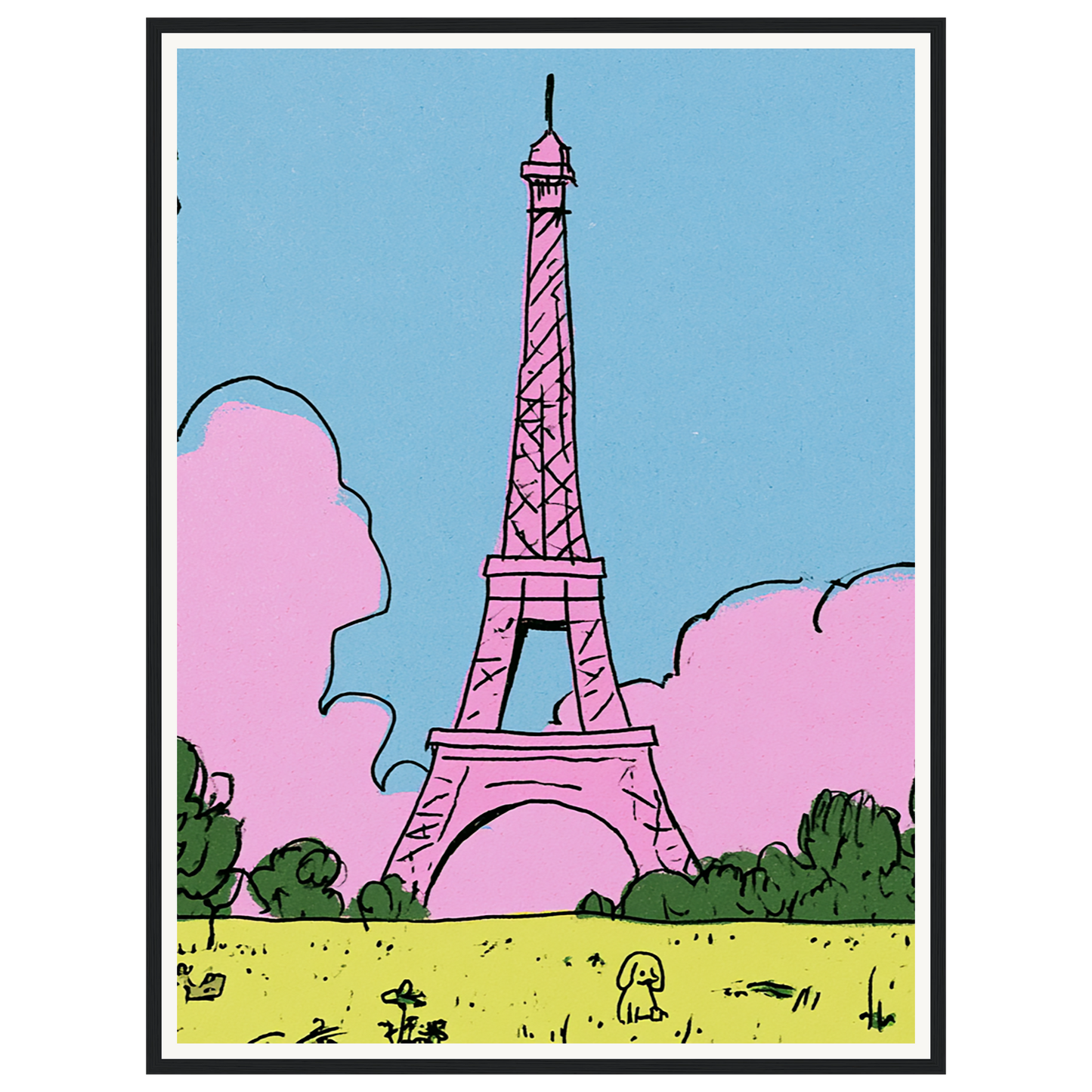 City Dream — s2_framed_black