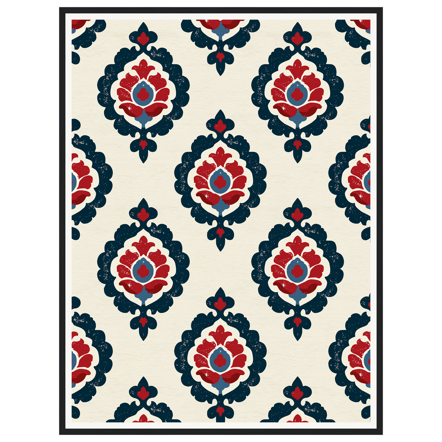 Royal Pattern — s2_framed_black