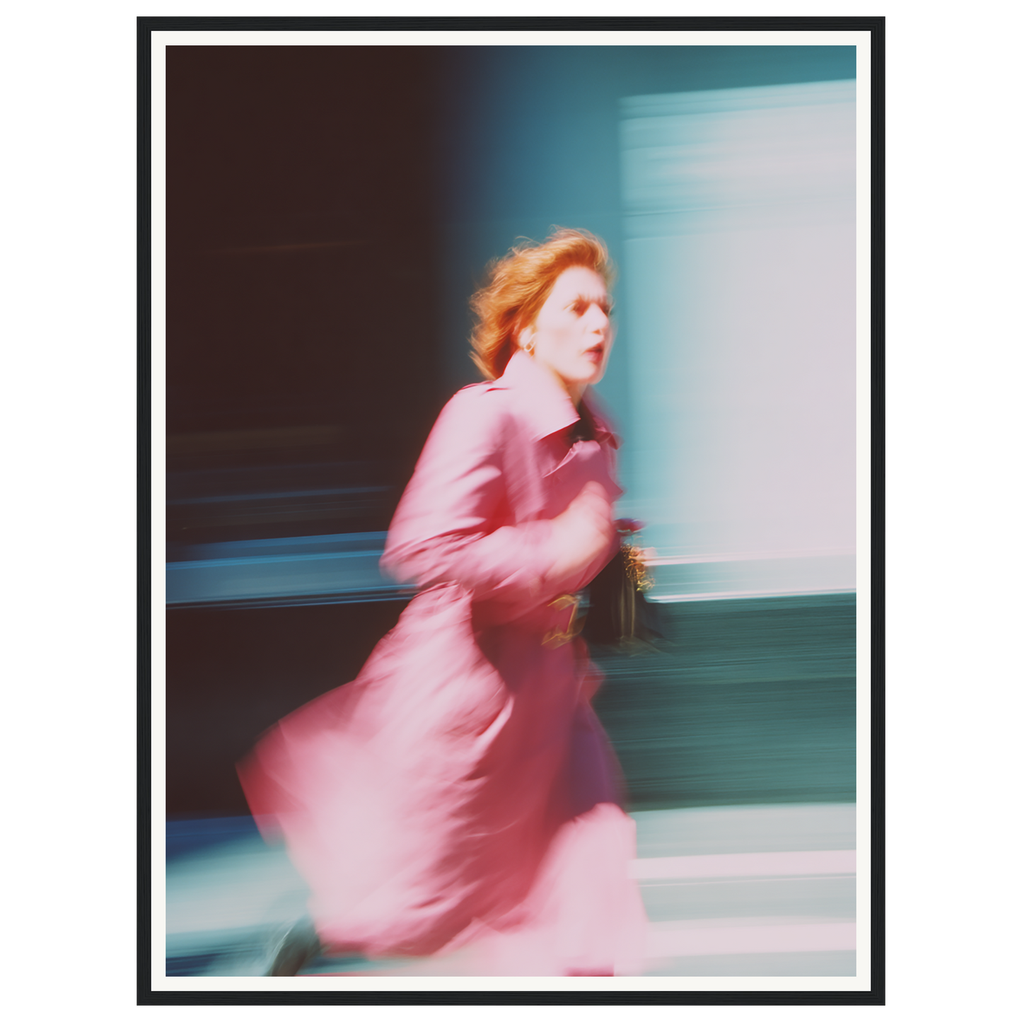 Running Late — s2_framed_black