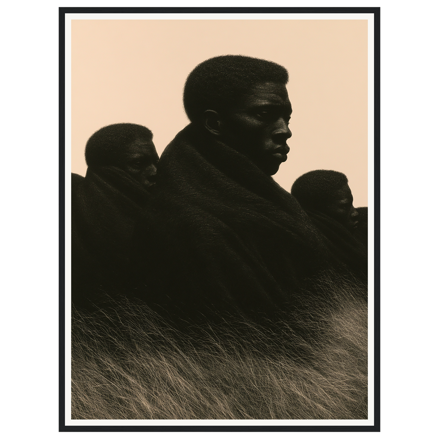 Silent Gathering — s2_framed_black