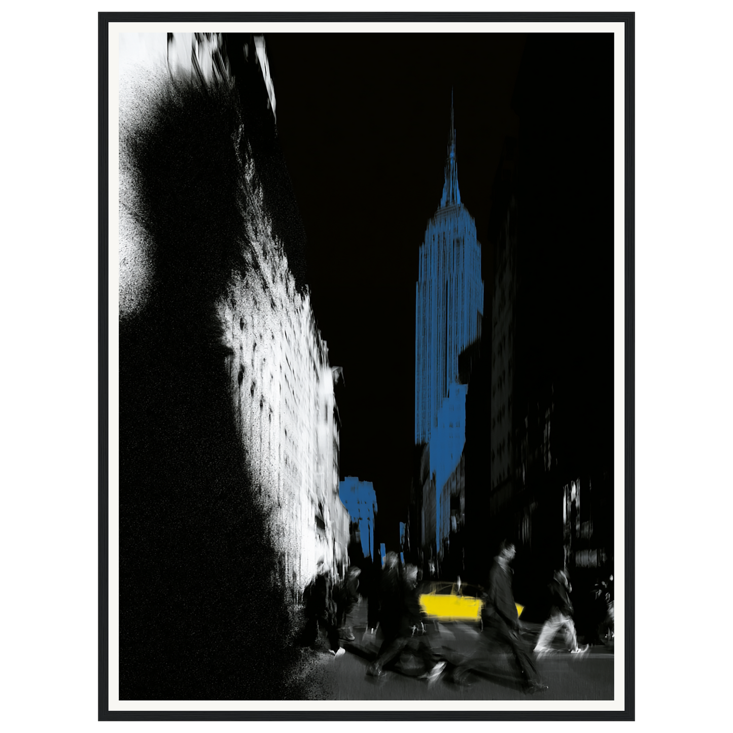 City Lights — s2_framed_black