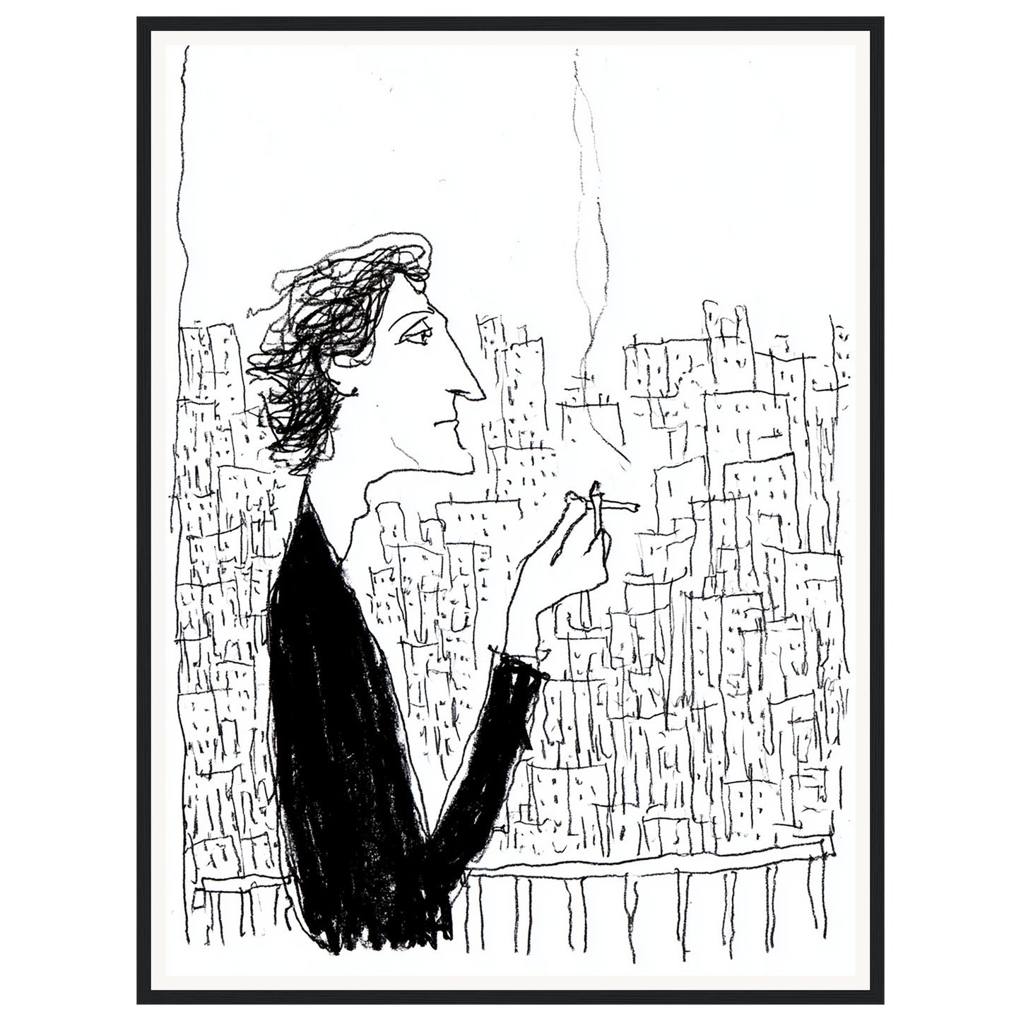 City Nights — s2_framed_black