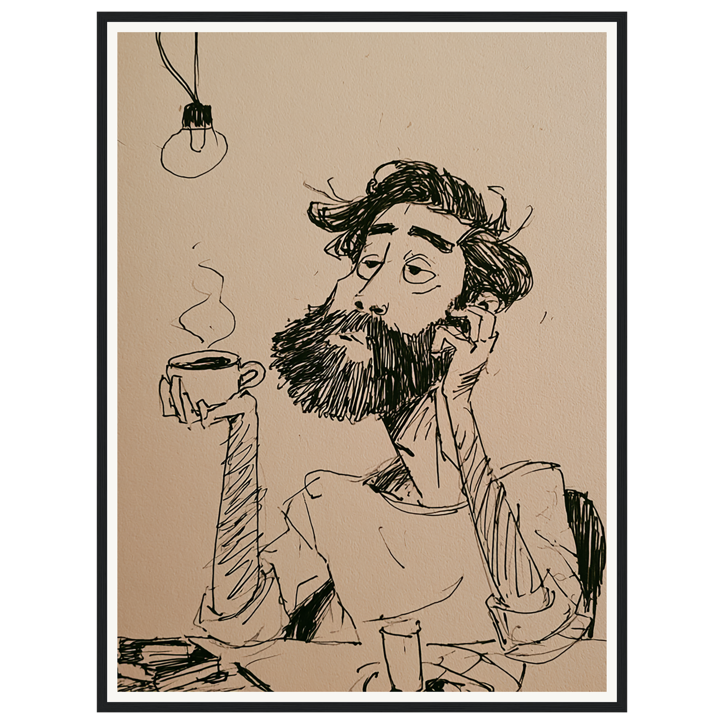 Morning Ritual — s2_framed_black