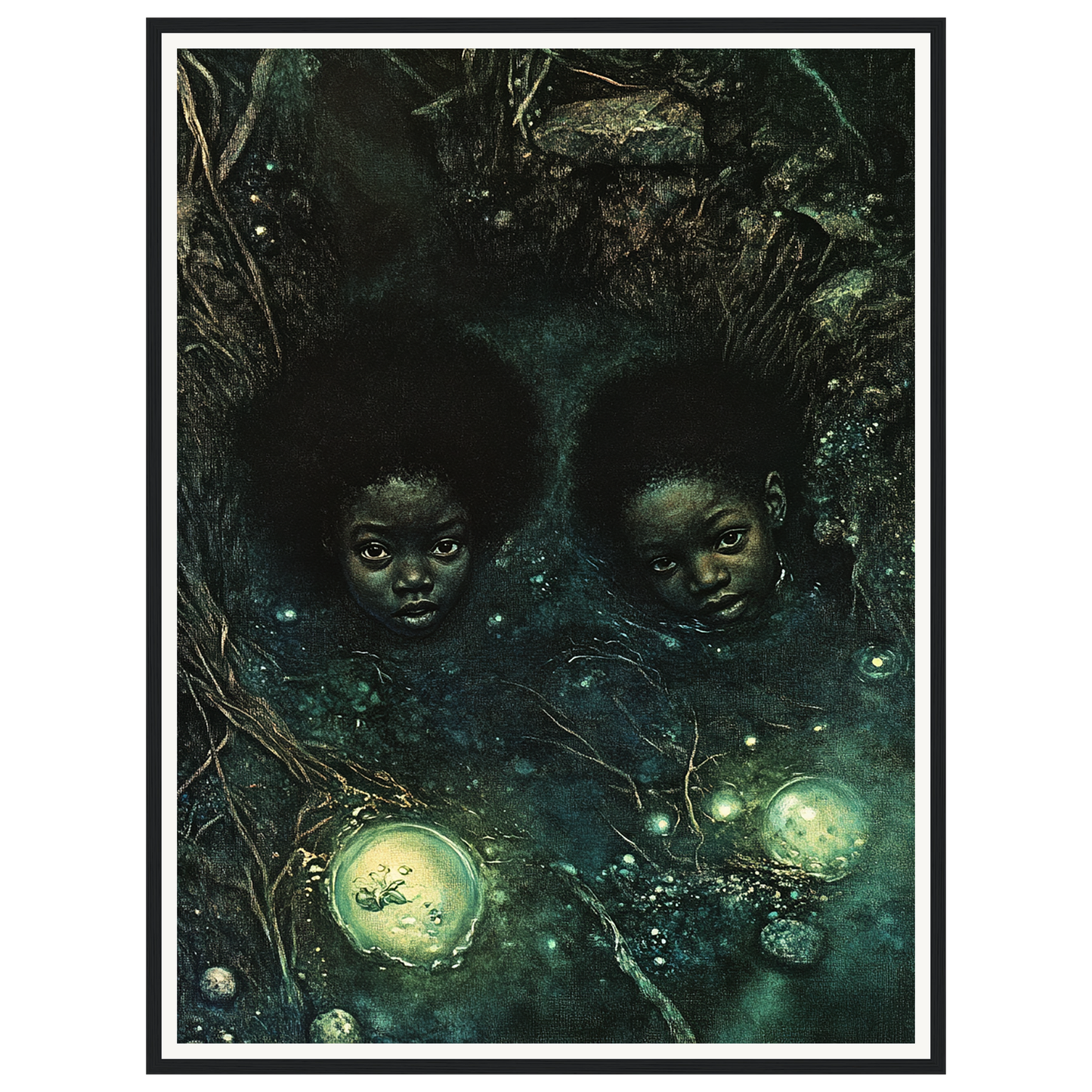 Hidden Spirits — s2_framed_black