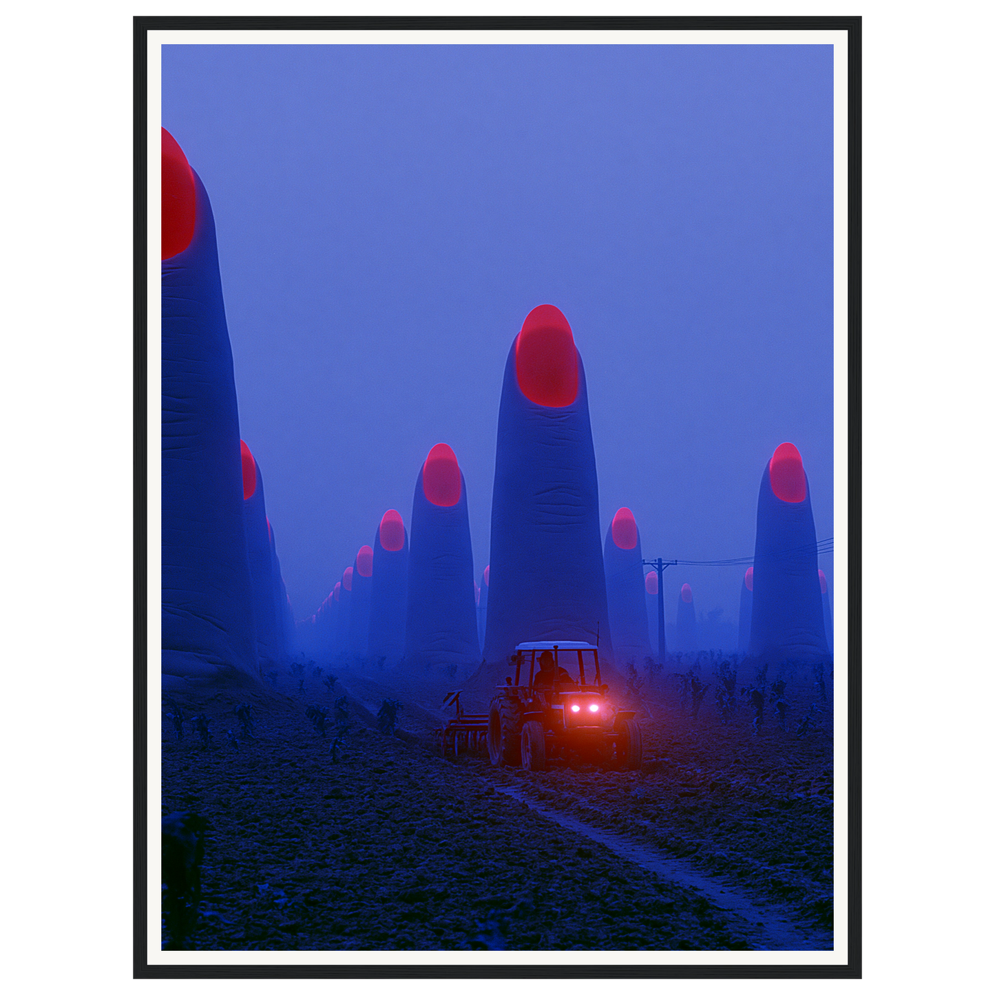 Foggy Trail — s2_framed_black