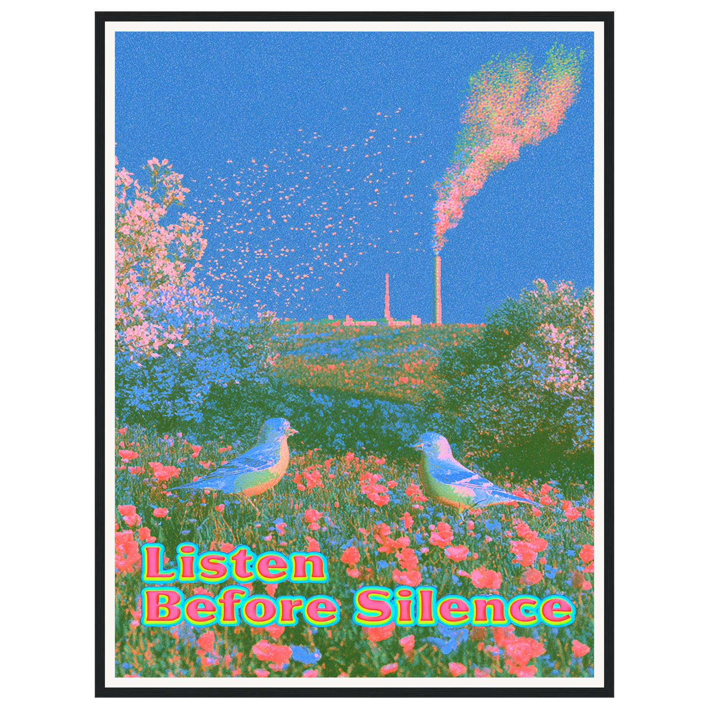 Quiet Bloom — s2_framed_black