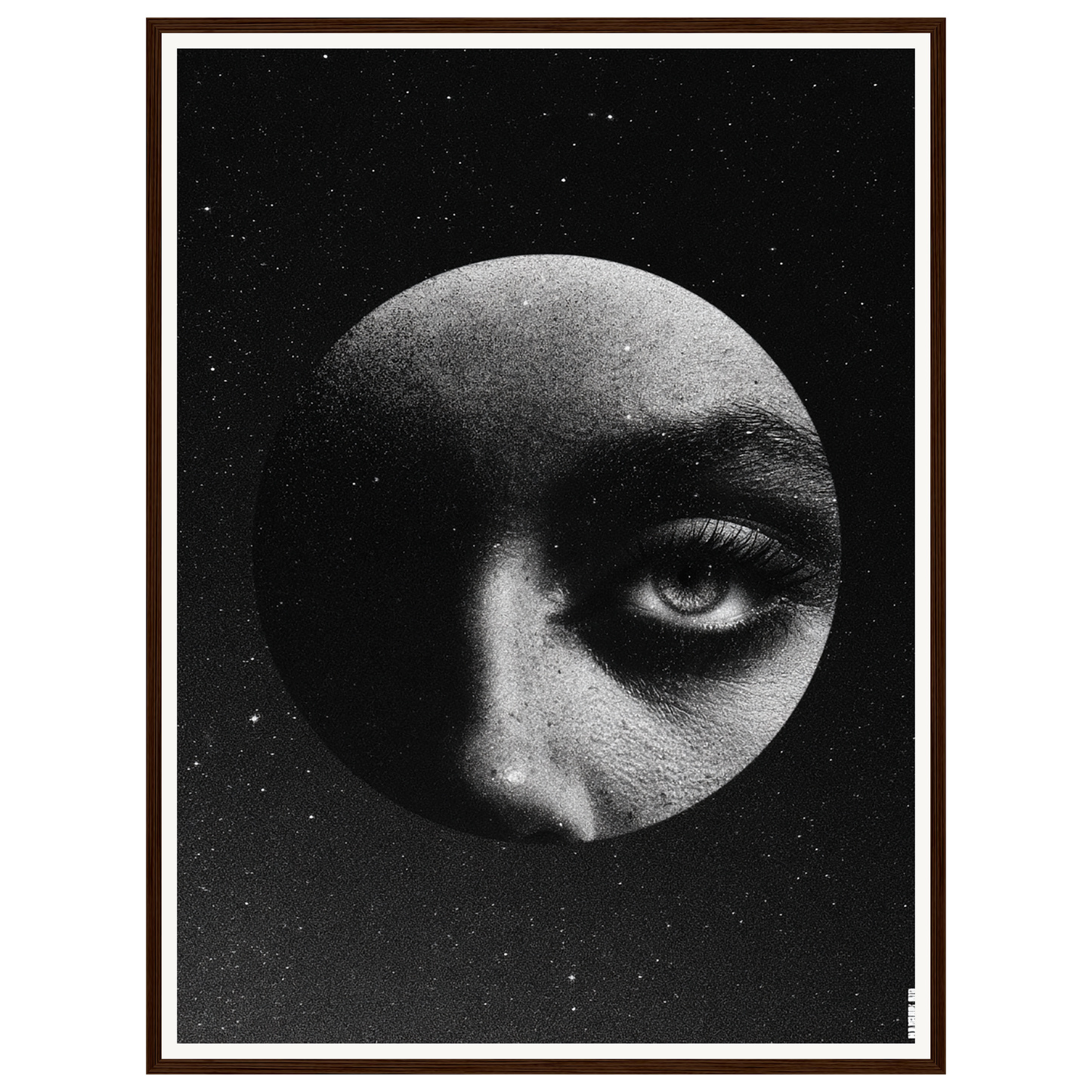 Watching Moon — s2_framed_dark_wood