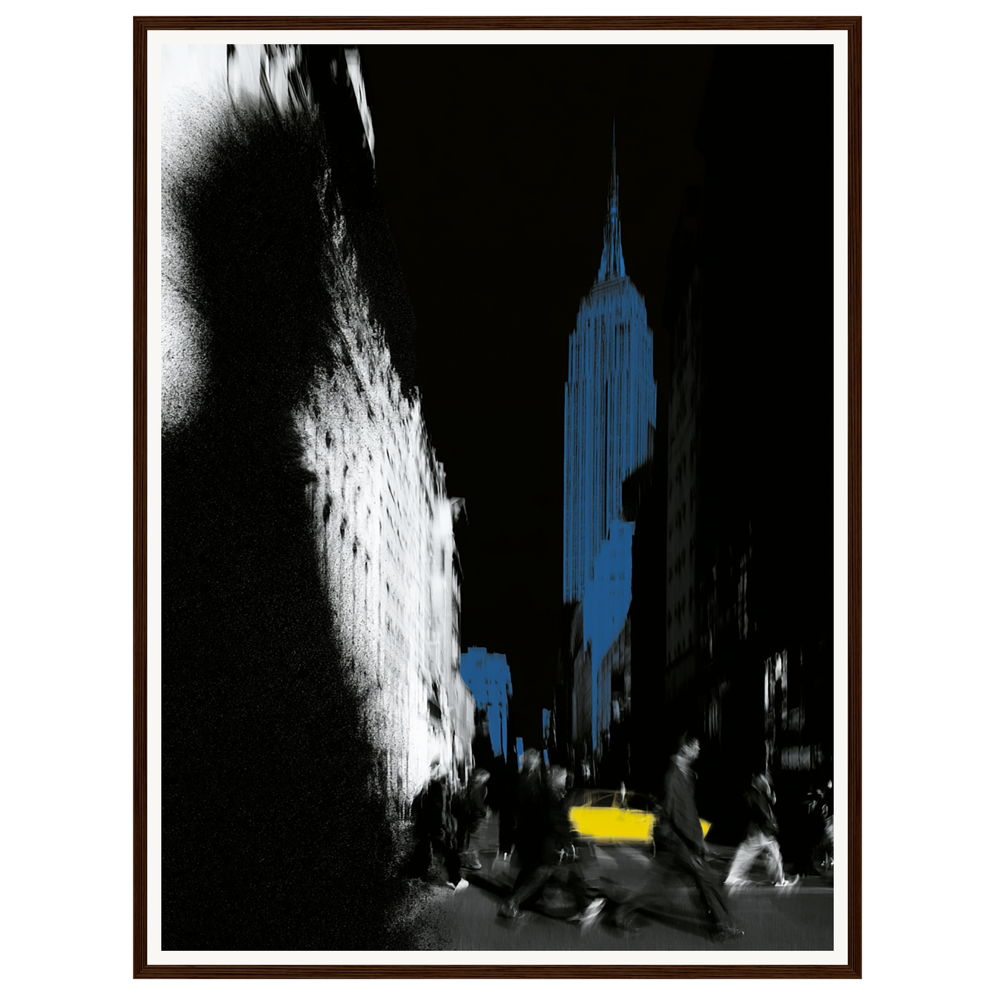 City Lights — s2_framed_dark_wood