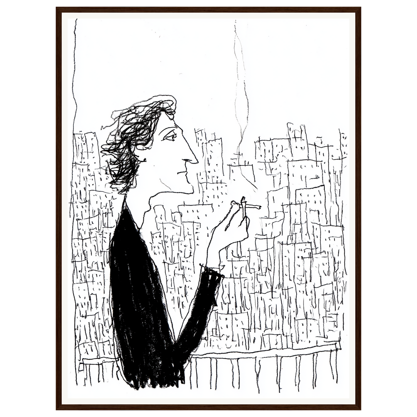 City Nights — s2_framed_dark_wood