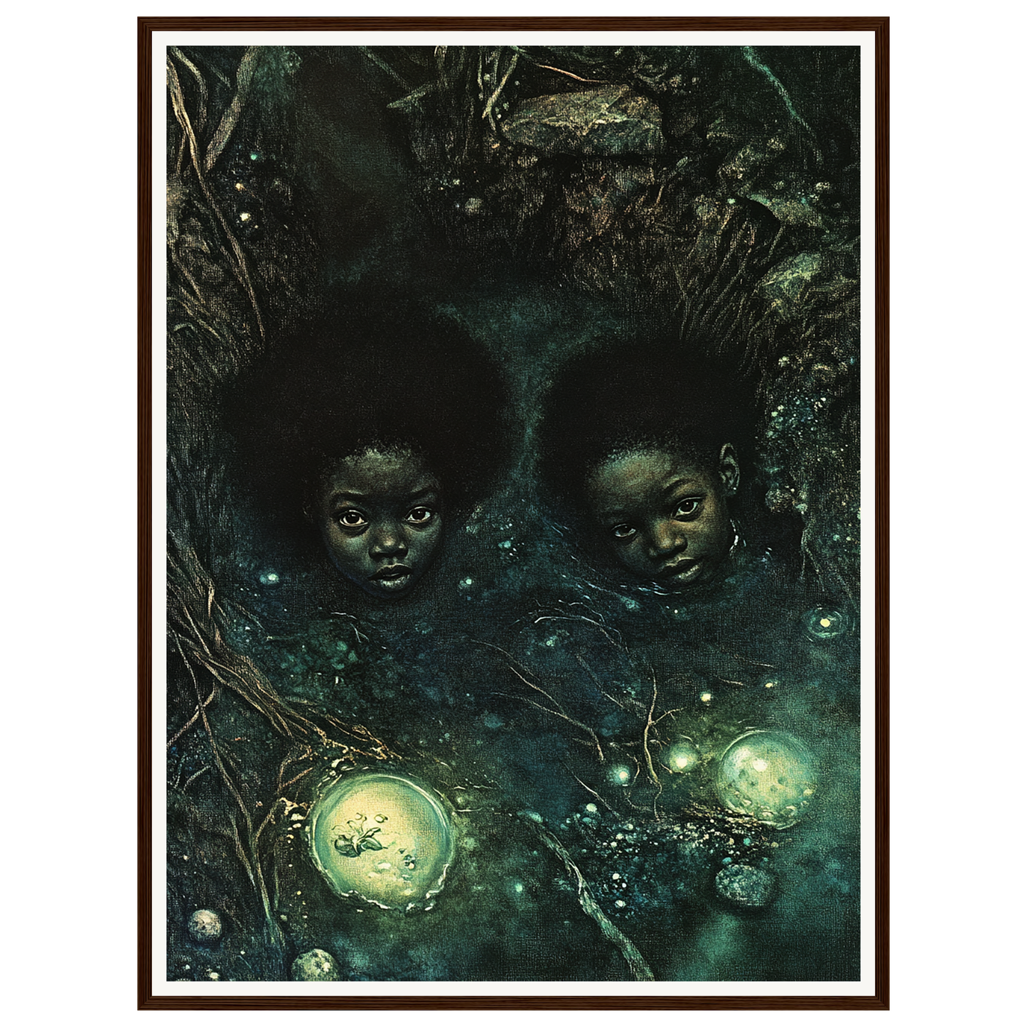 Hidden Spirits — s2_framed_dark_wood