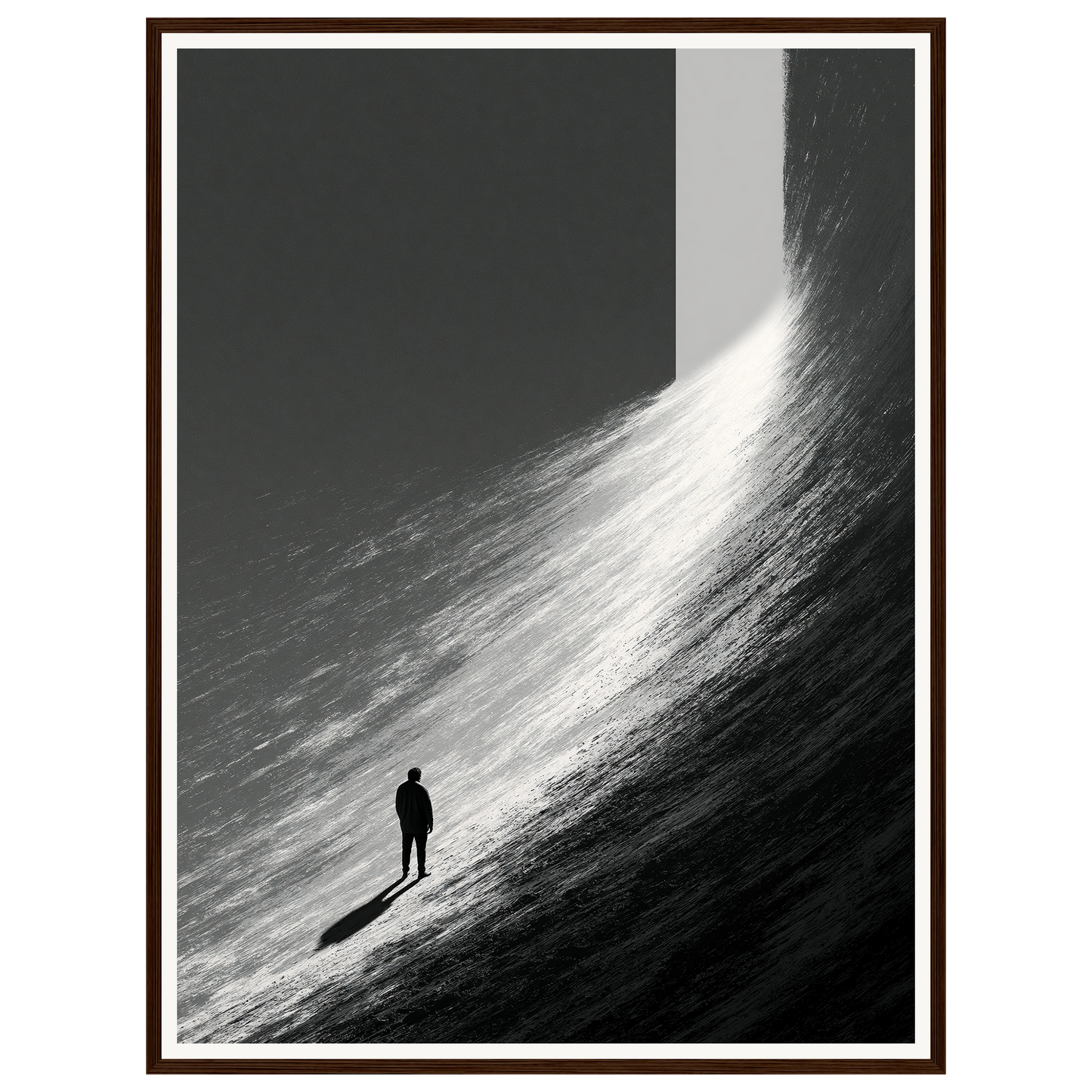 Silent Journey — s2_framed_dark_wood