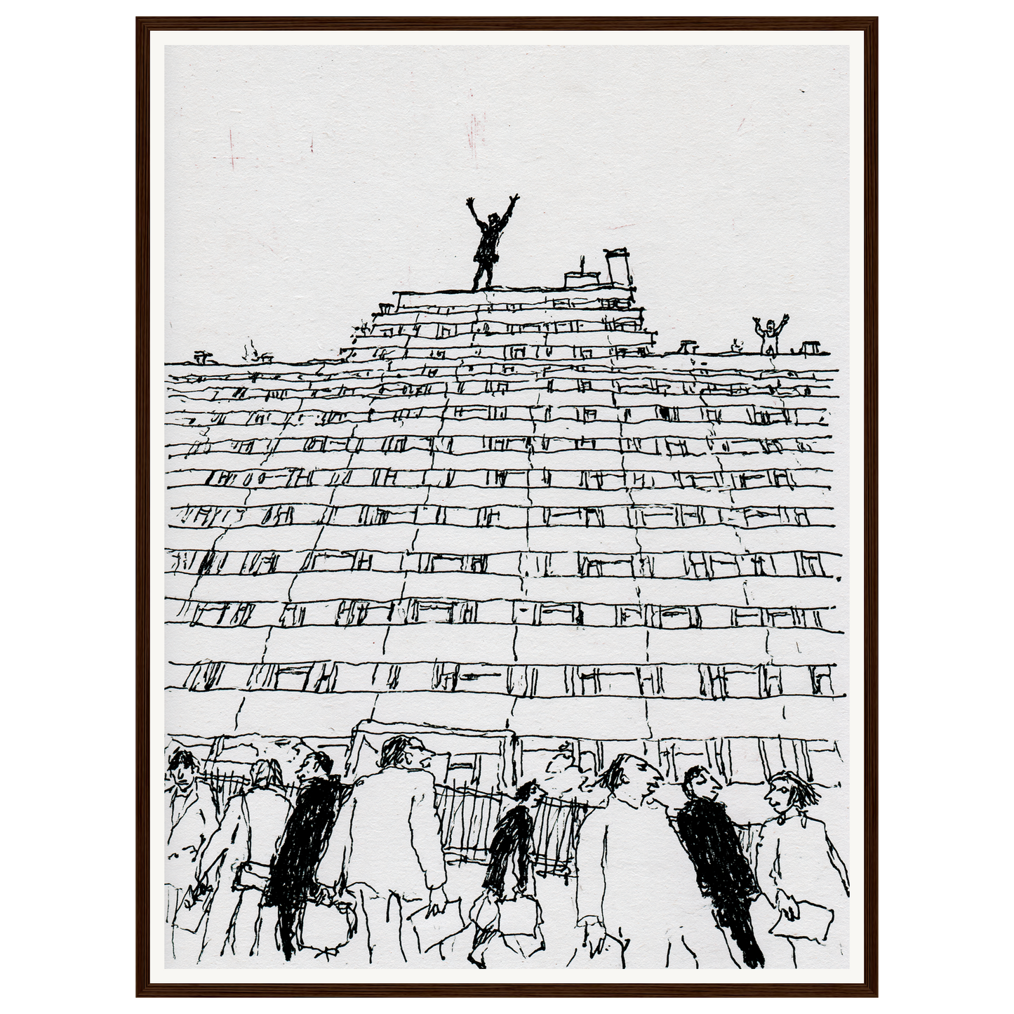 Long Climb — s2_framed_dark_wood