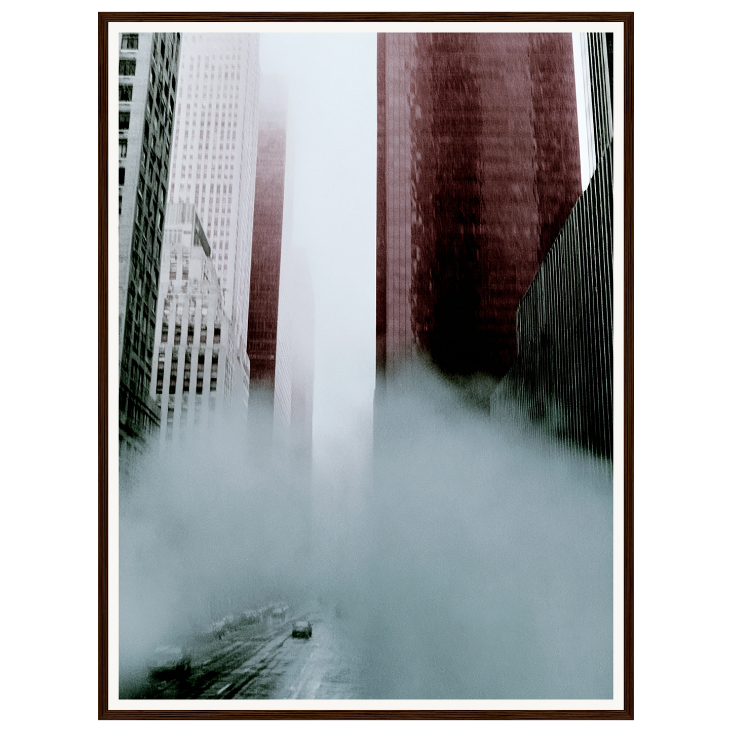 Steel Fog — s2_framed_dark_wood