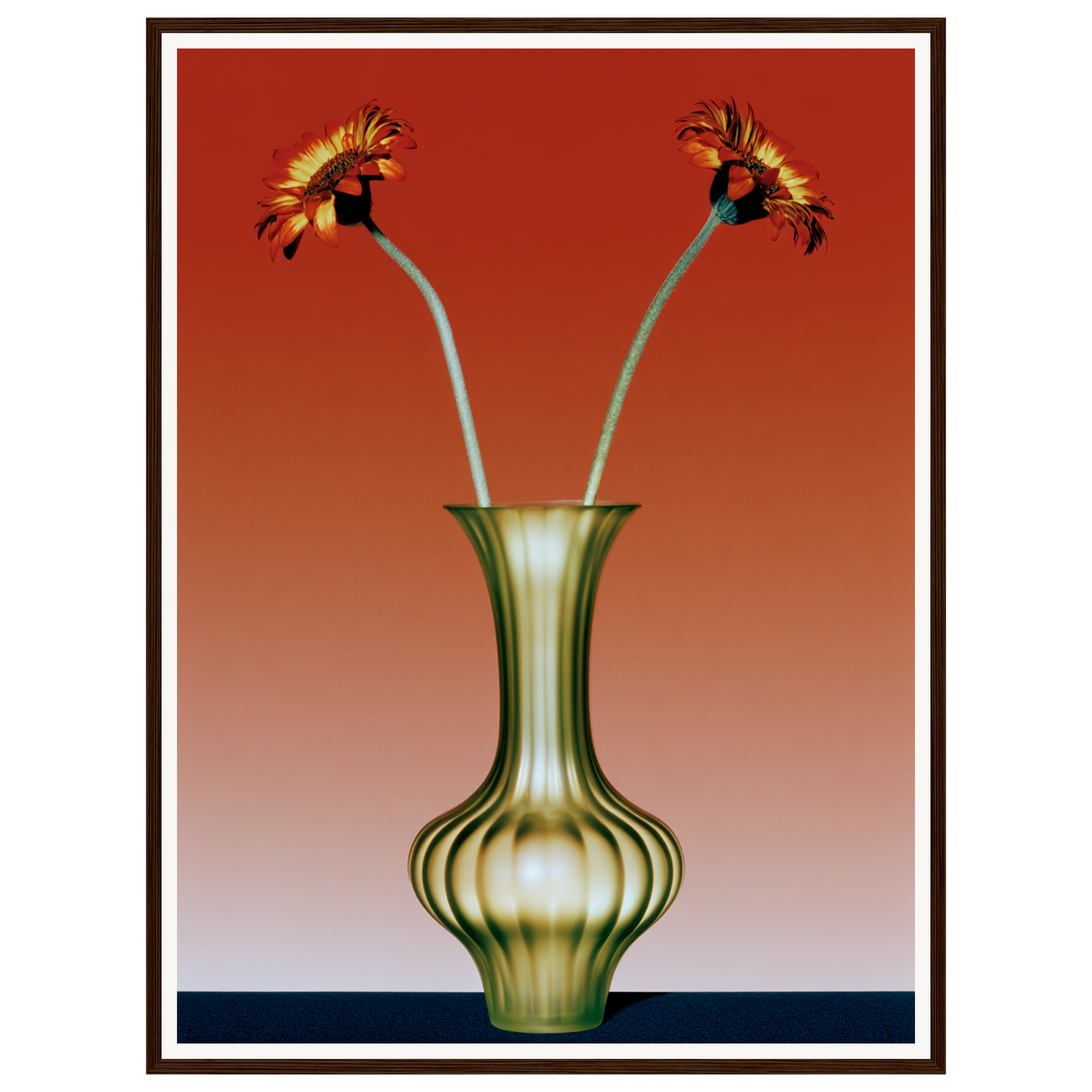Fading Bouquet — s2_framed_dark_wood