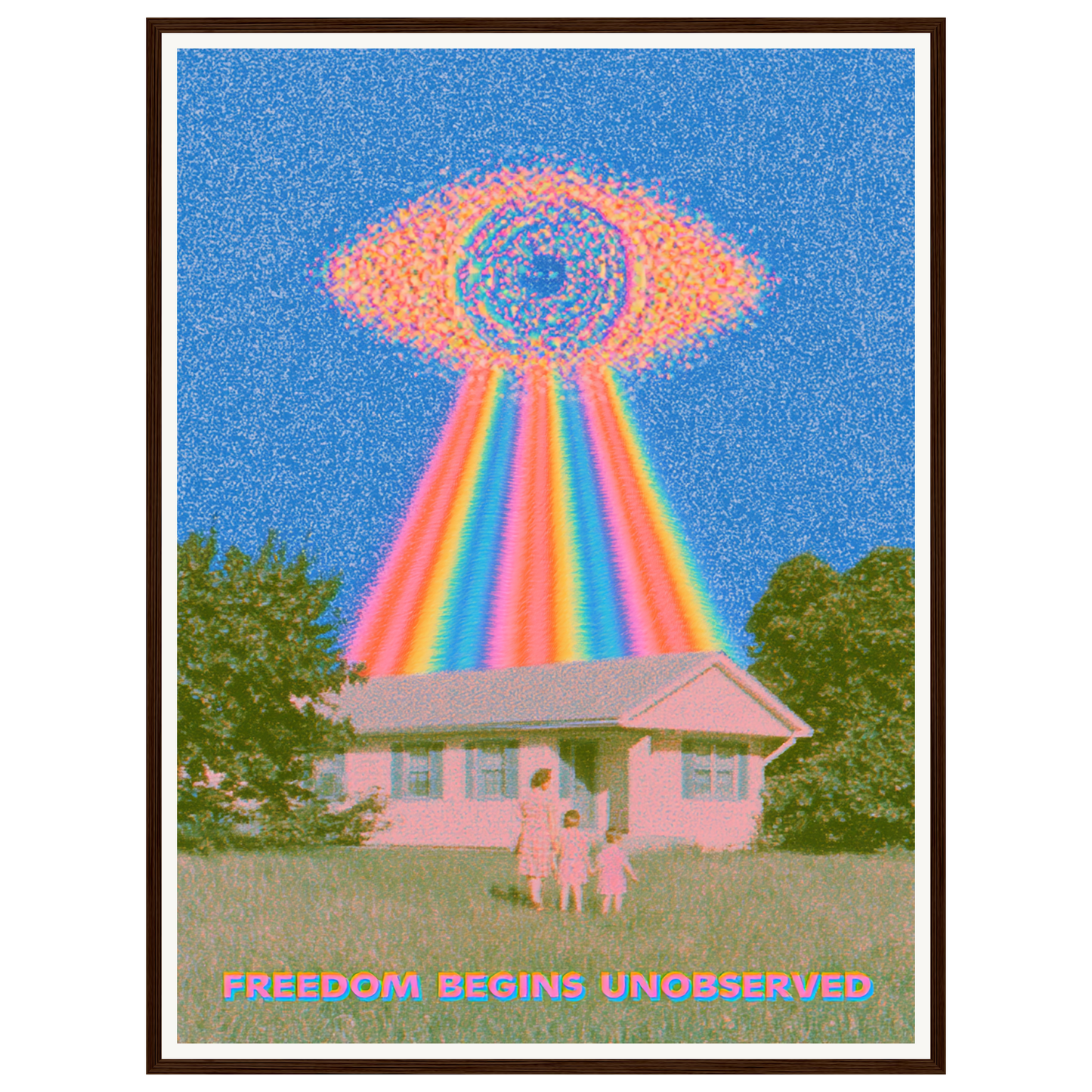 Watching Sky — s2_framed_dark_wood