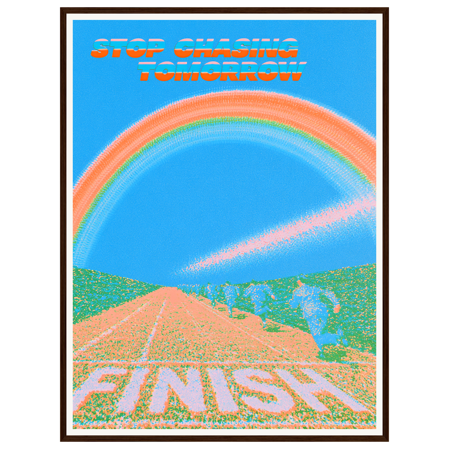 Finish Line — s2_framed_dark_wood