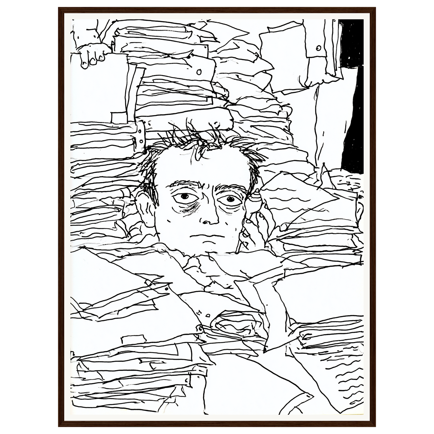 Busy Mind — s2_framed_dark_wood